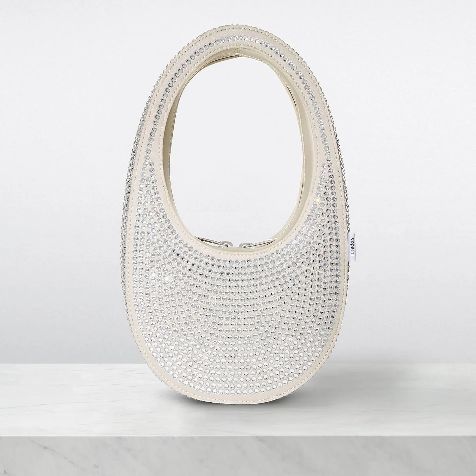 Swipe Crystal-Embellished Mini Bag