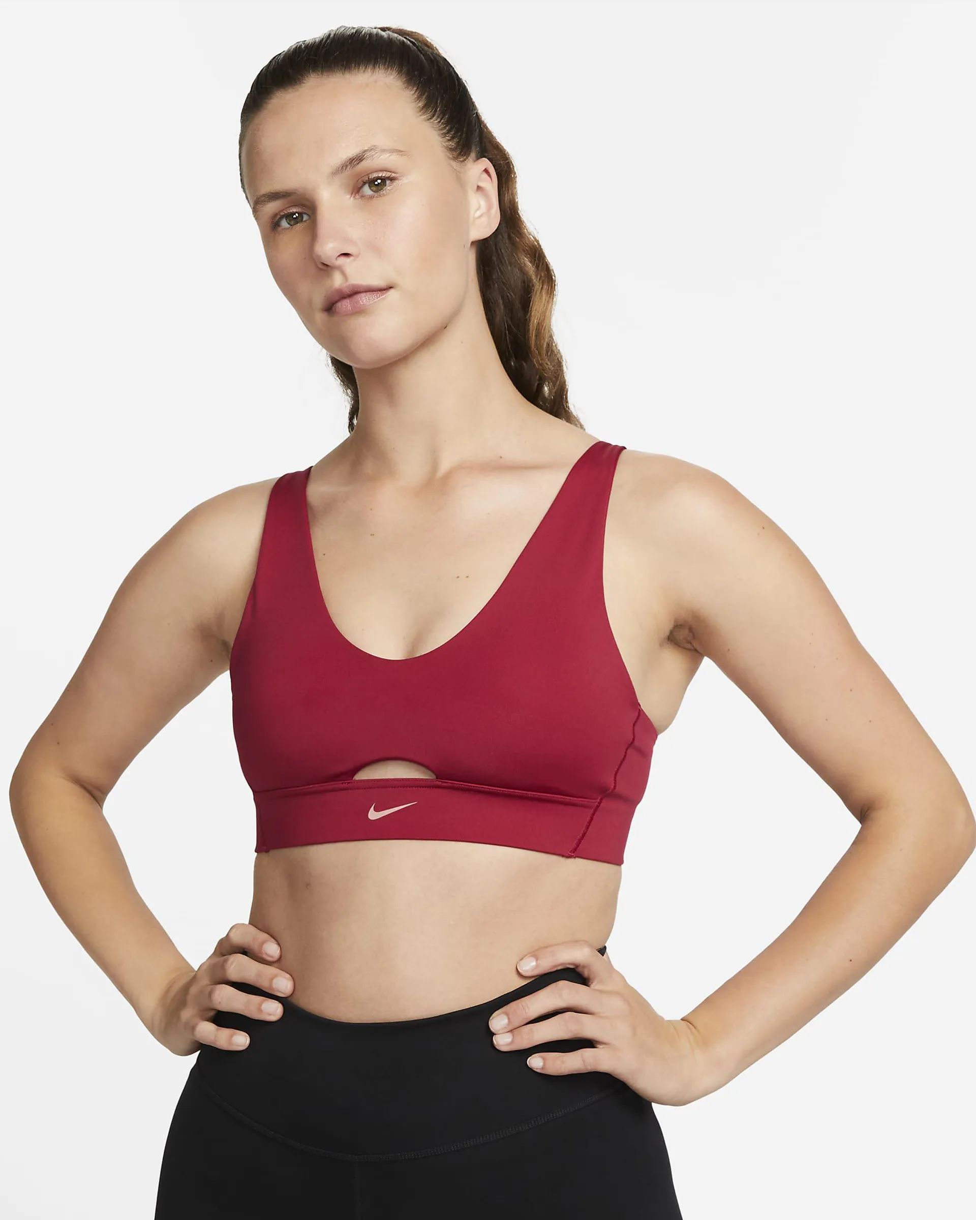 Nike Indy Plunge Cut-Out