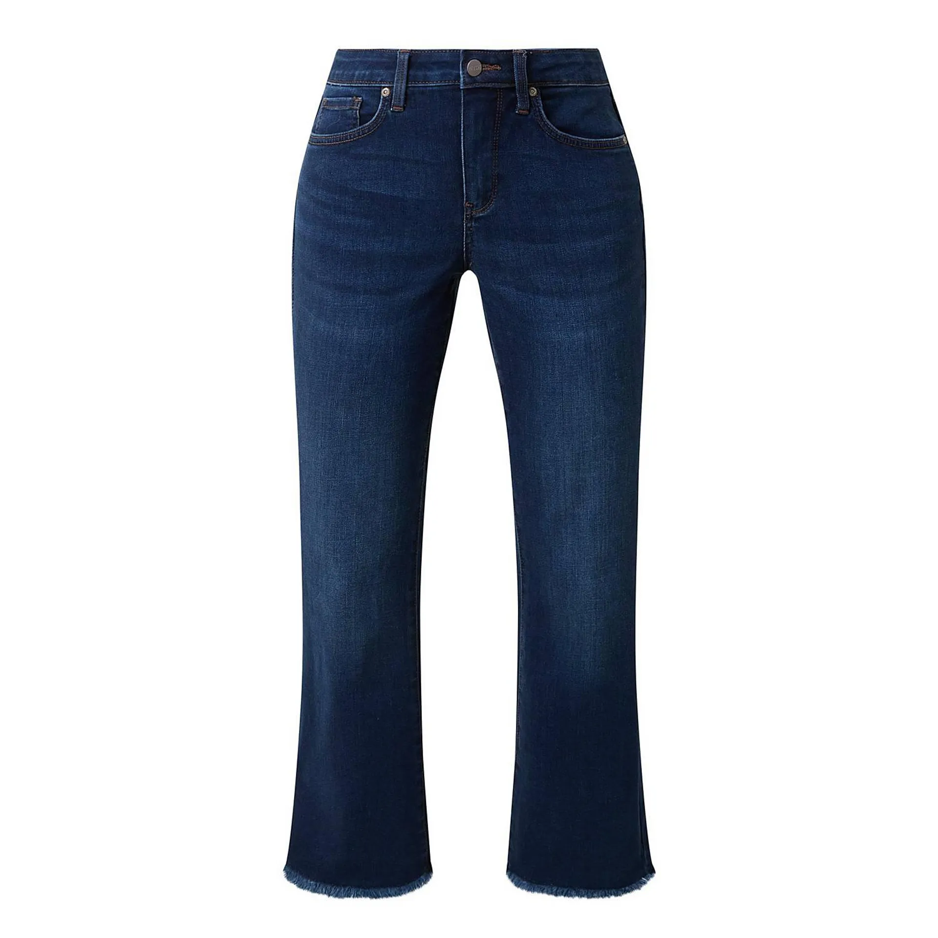 Barbara Cropped Bootleg Jeans