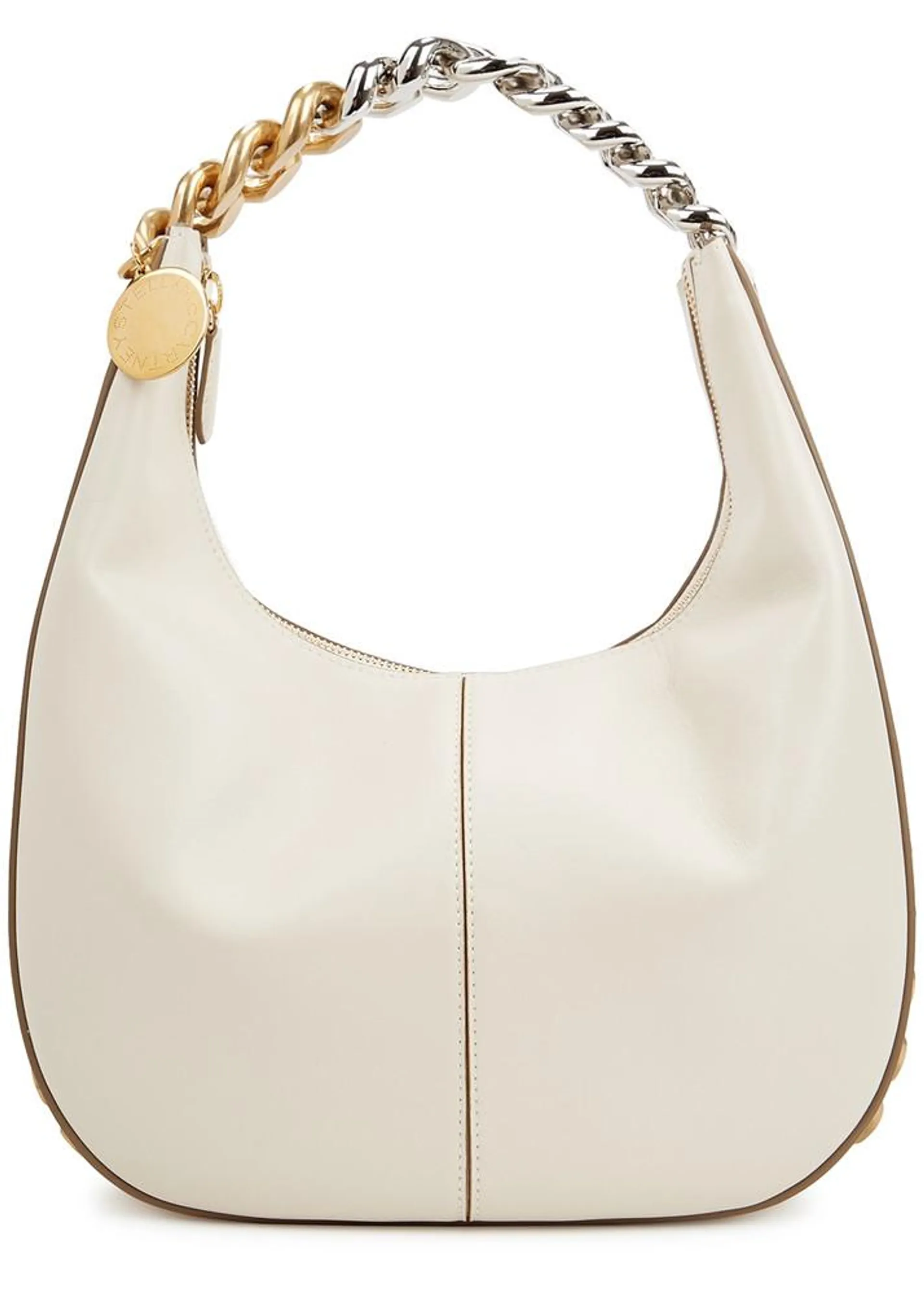 Frayme small faux leather shoulder bag