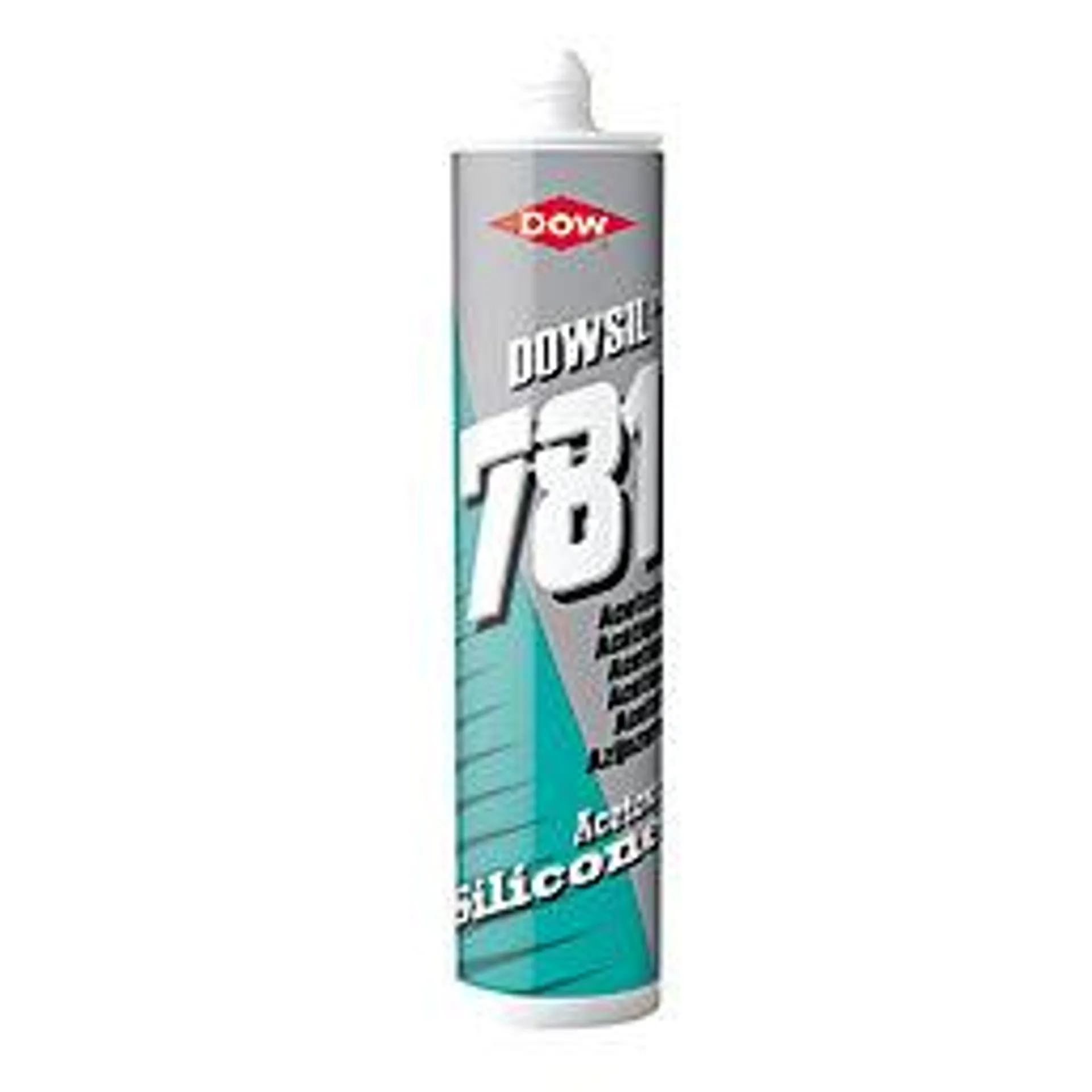 Dow 781 Acetoxy Silicone Sealant White 310ml