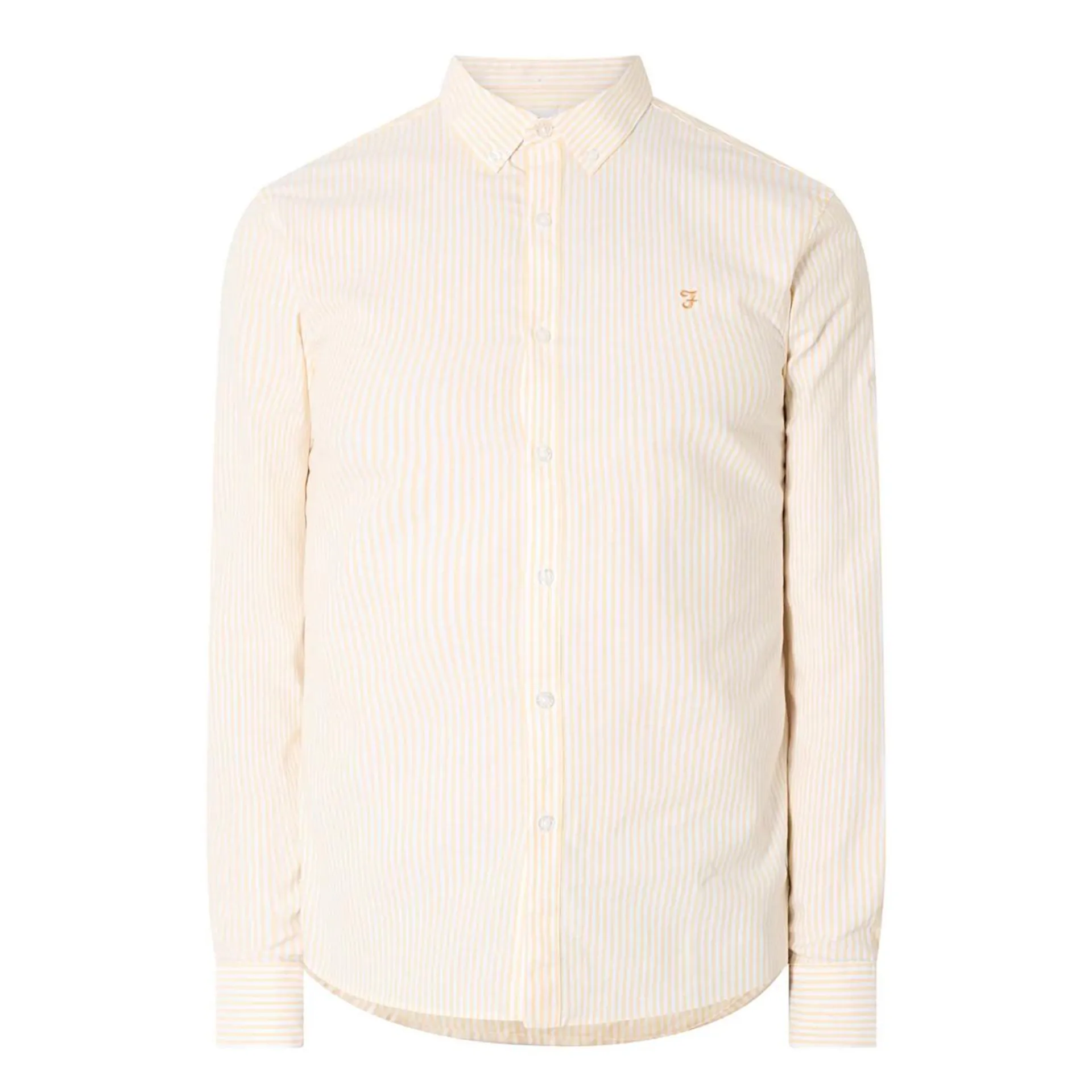 New in FARAH VINTAGE Brewer Logo Stripe Shirt €90.00