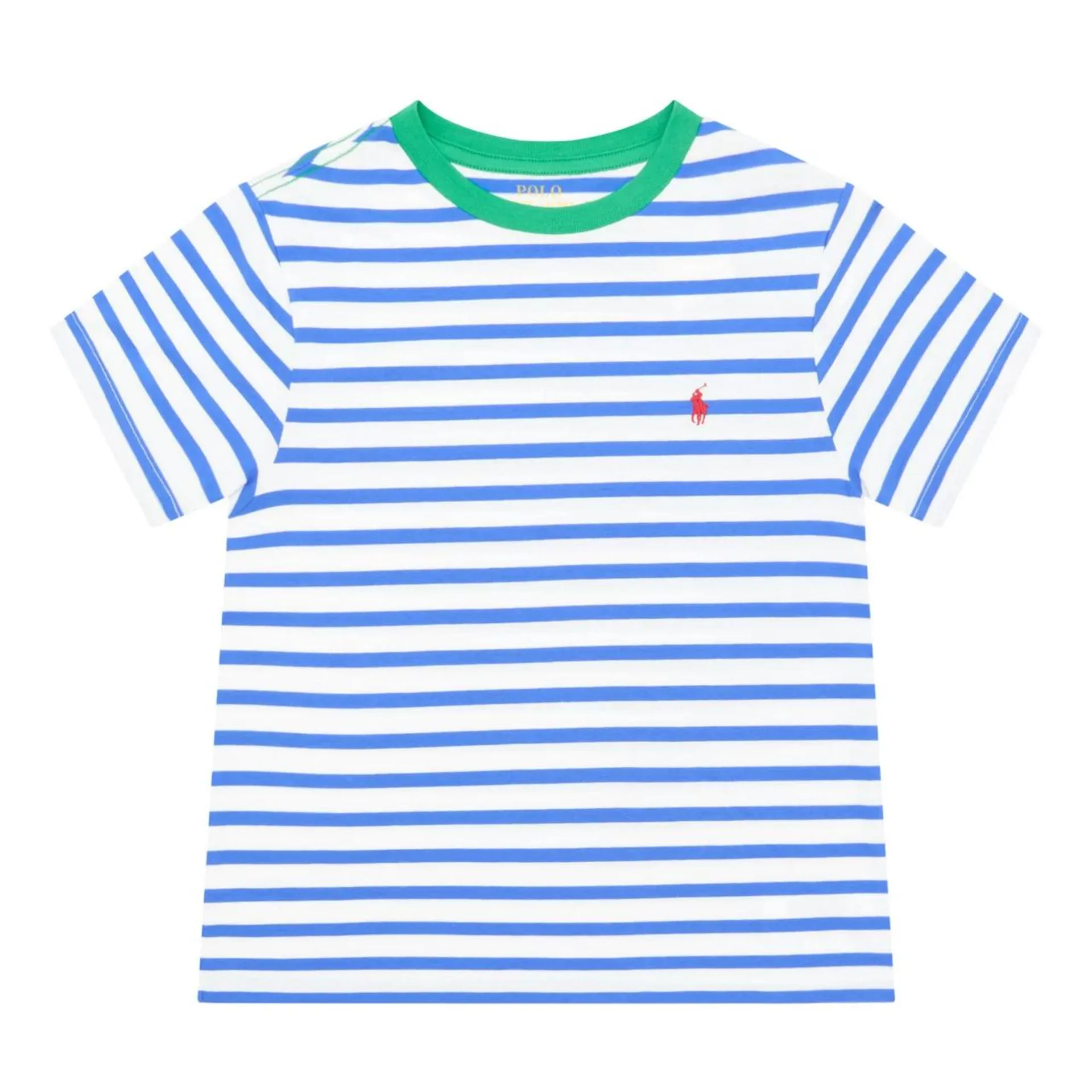 POLO RALPH LAUREN Striped Embroidered Logo T-Shirt 2-6 Years