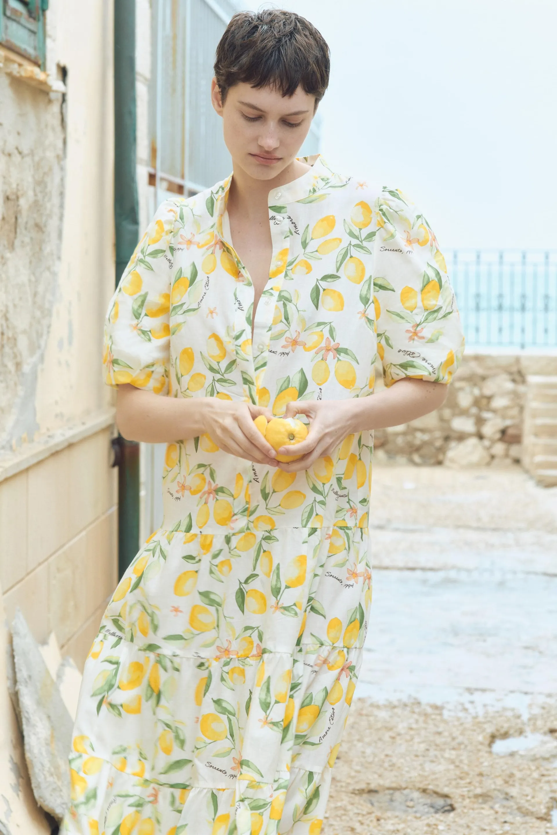 Long cotton dress