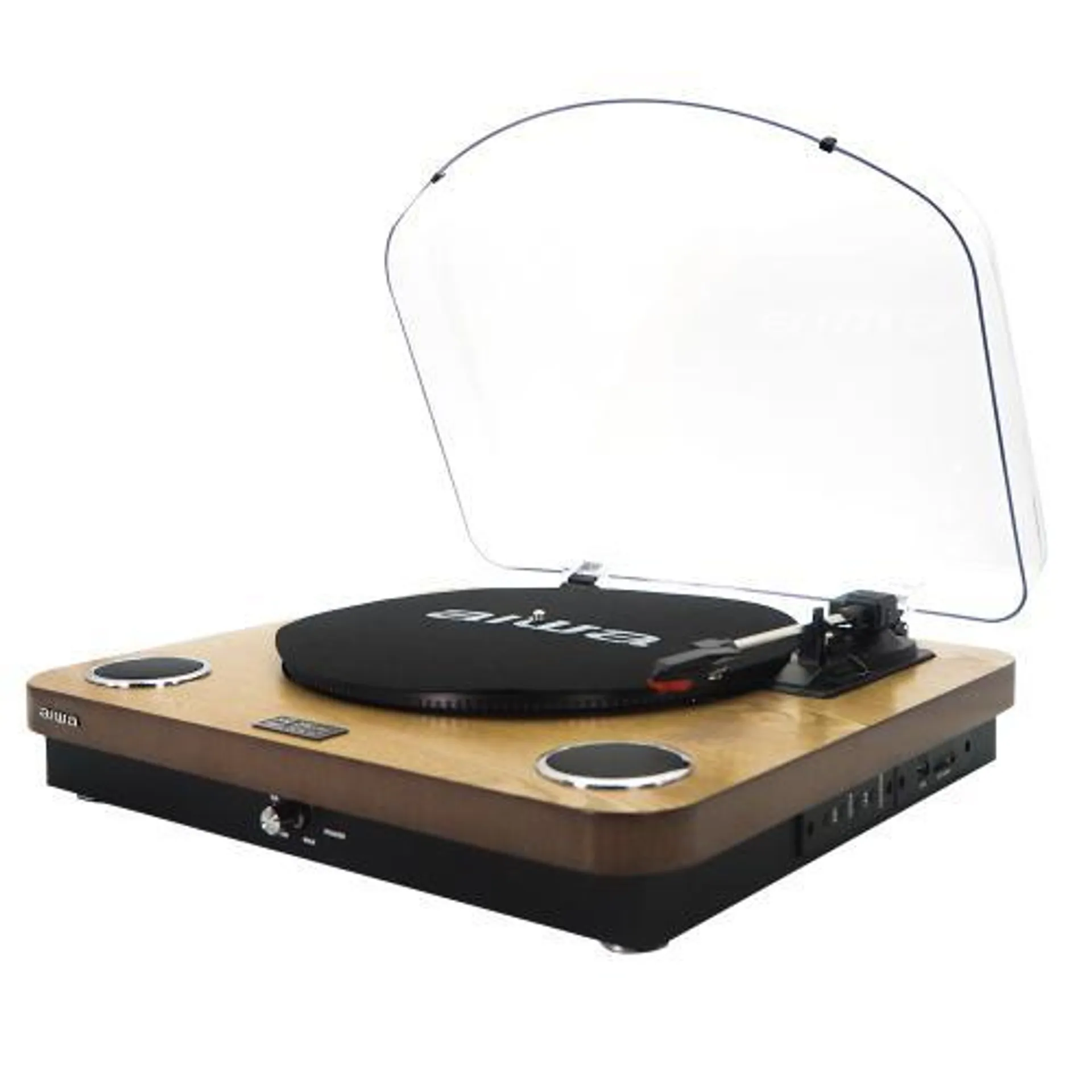 AIWA AIWA STEREO TURNTABLE WITH BUILT IN SPEAKERS