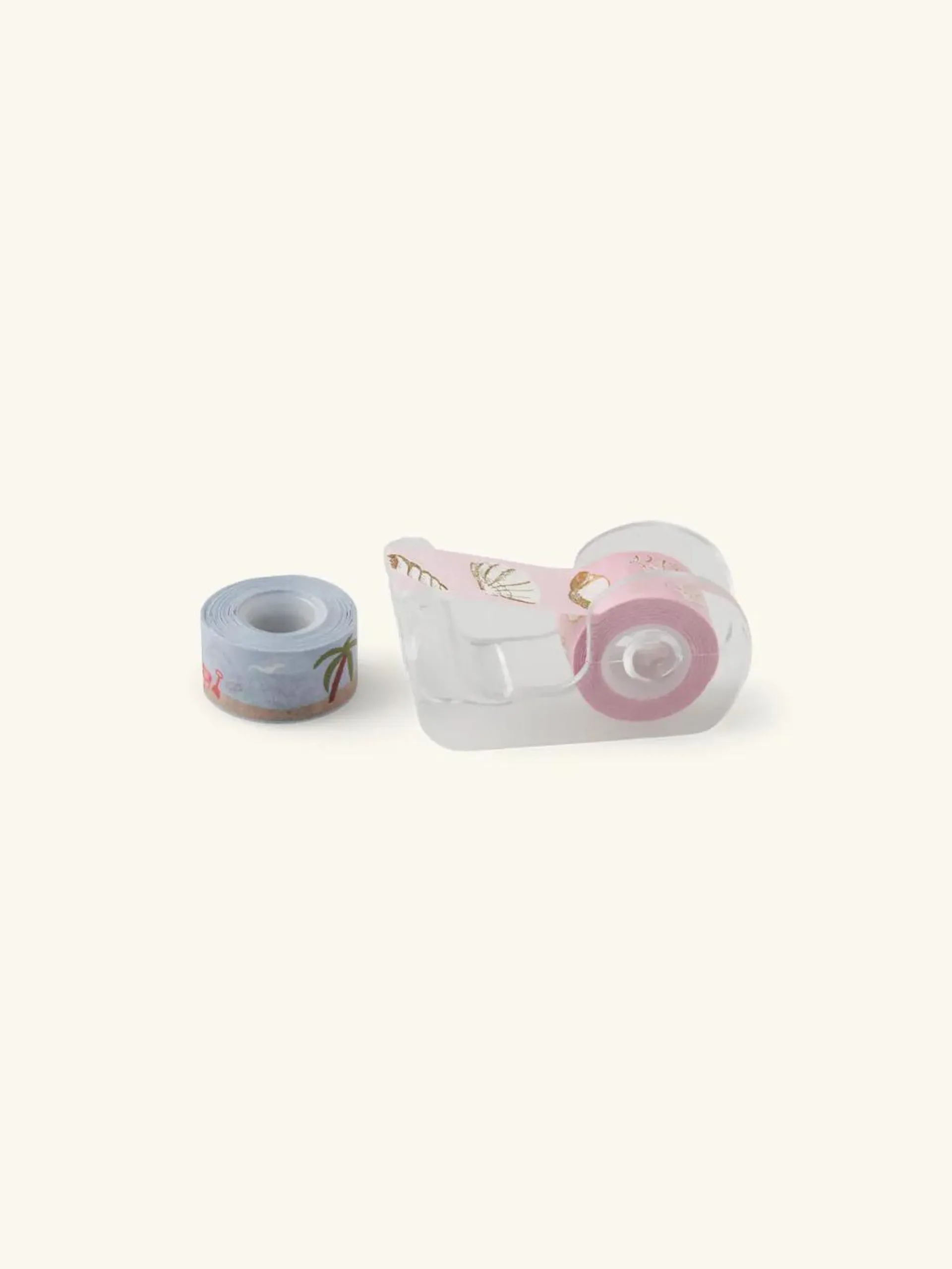 Tape with dispenser