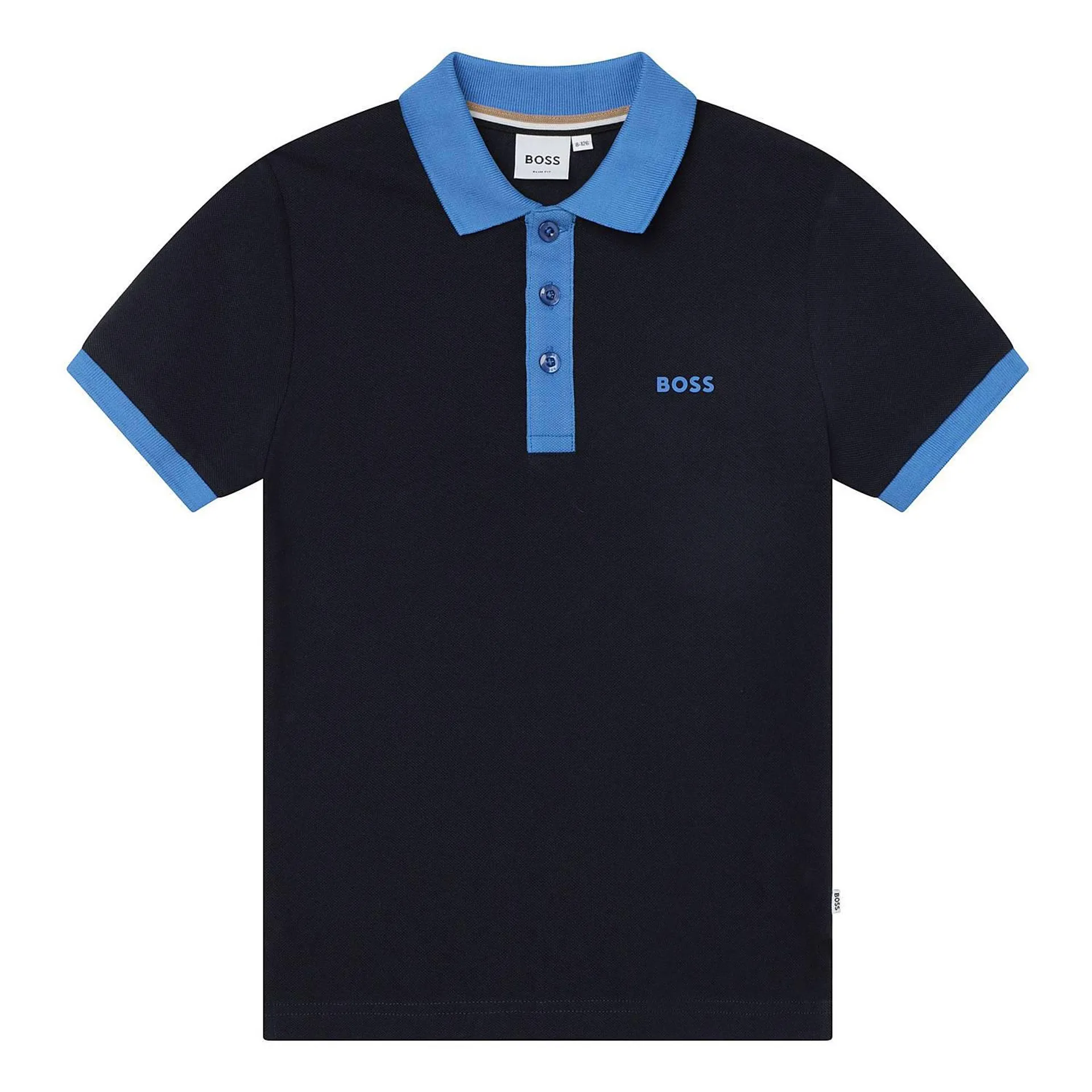 Logo Detail Short Sleeve Polo Shirt