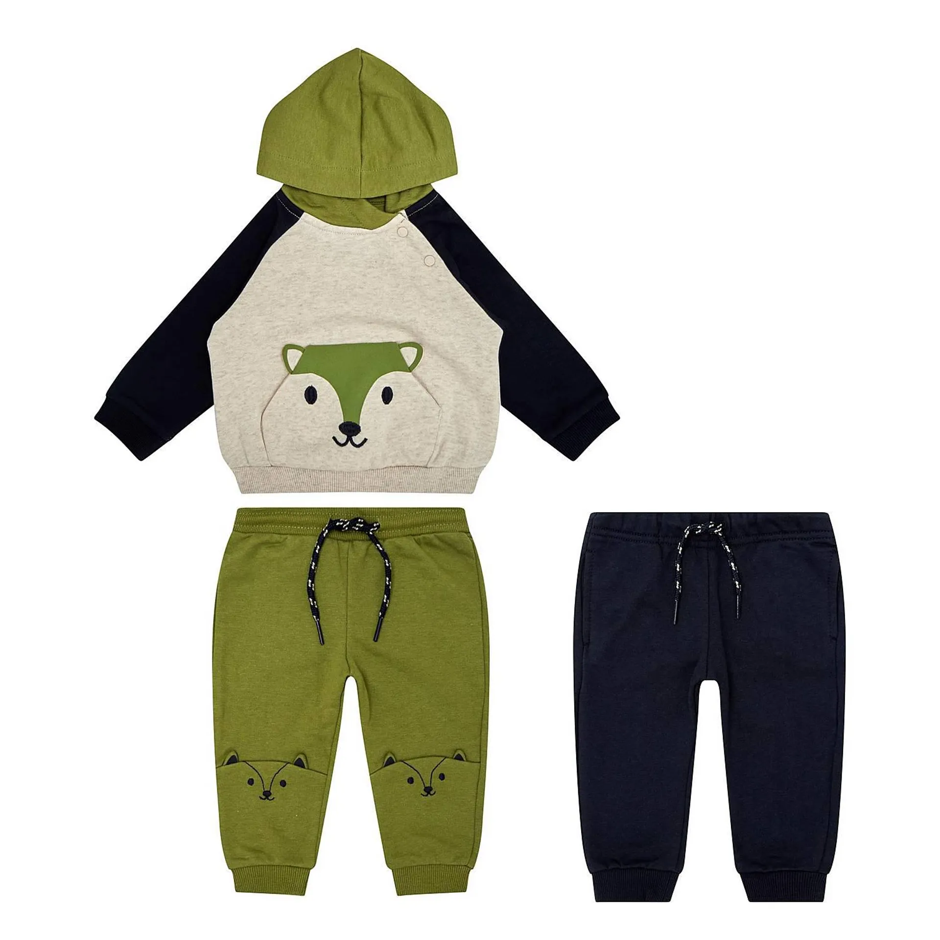 Three-Piece Hoodie & Track Pants Set