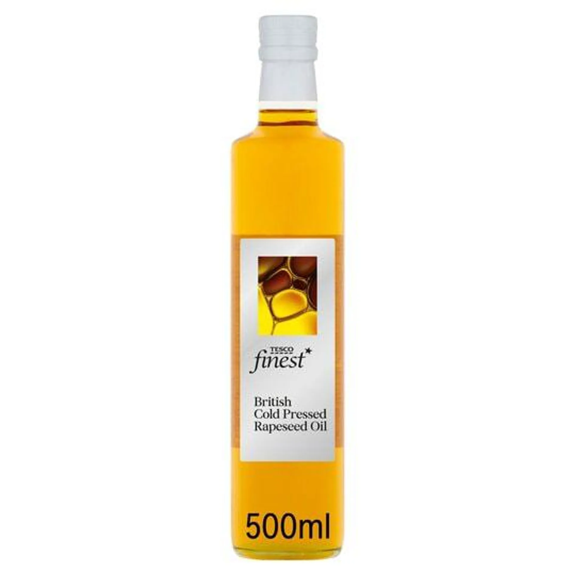 Tesco Finest Cold Press Rapeseed Oil 500Ml