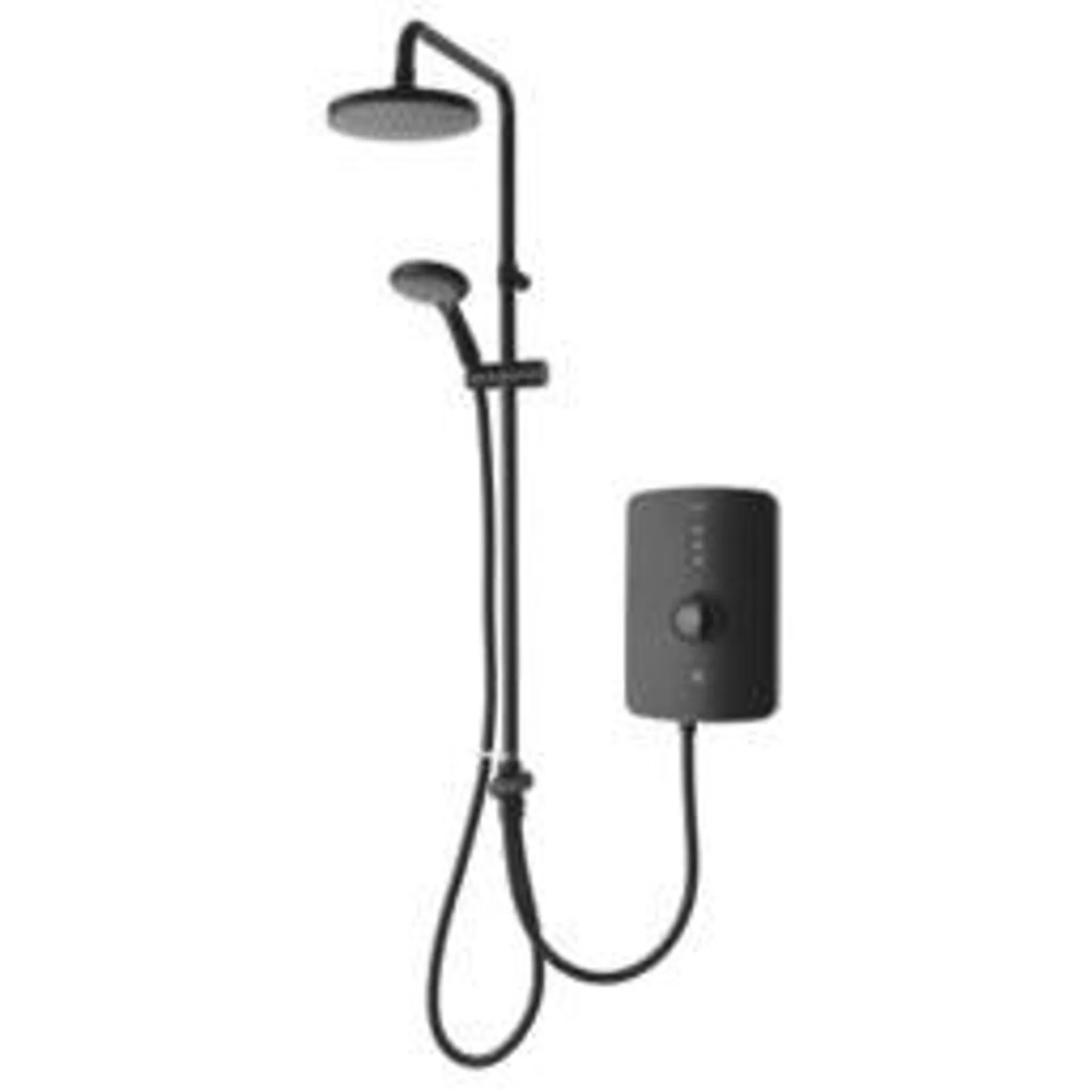 Triton Amala DuElec Black 9.5kW Electric Shower with Diverter