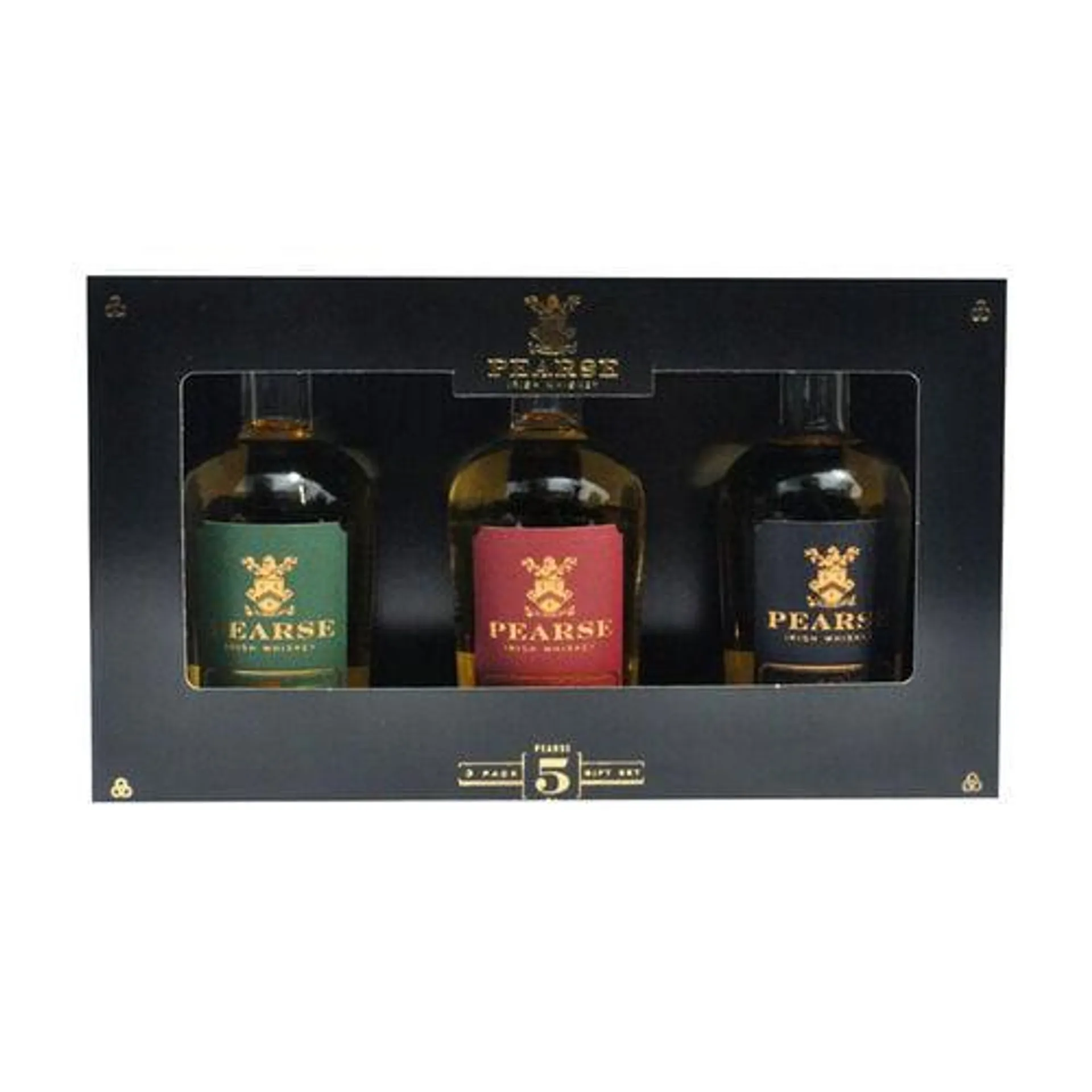 Pearse Irish Whiskey Miniature Gift Pack 3 x 5cl