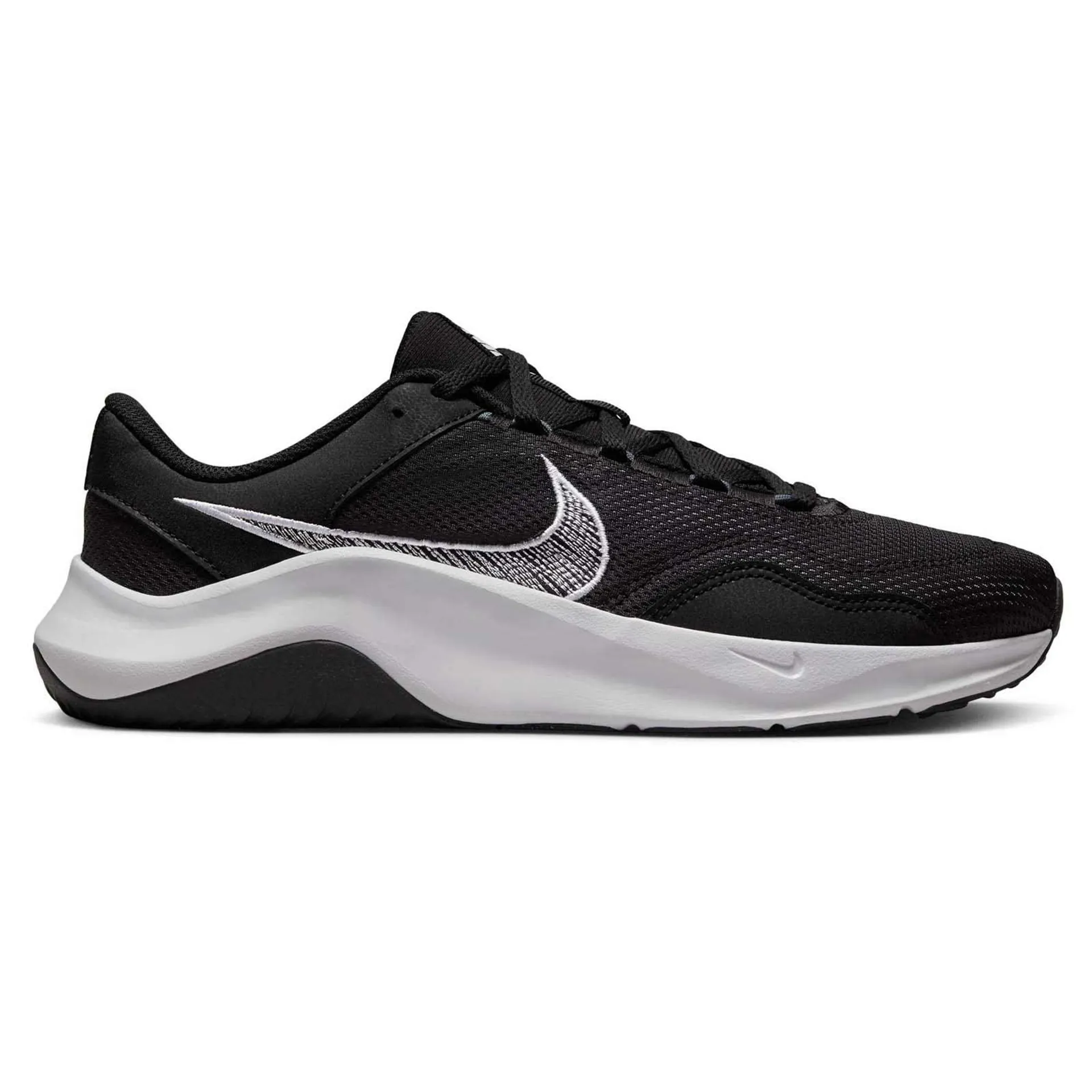 NIKE MENS LEGEND ESSENTIAL 3 BLACK, BLACK