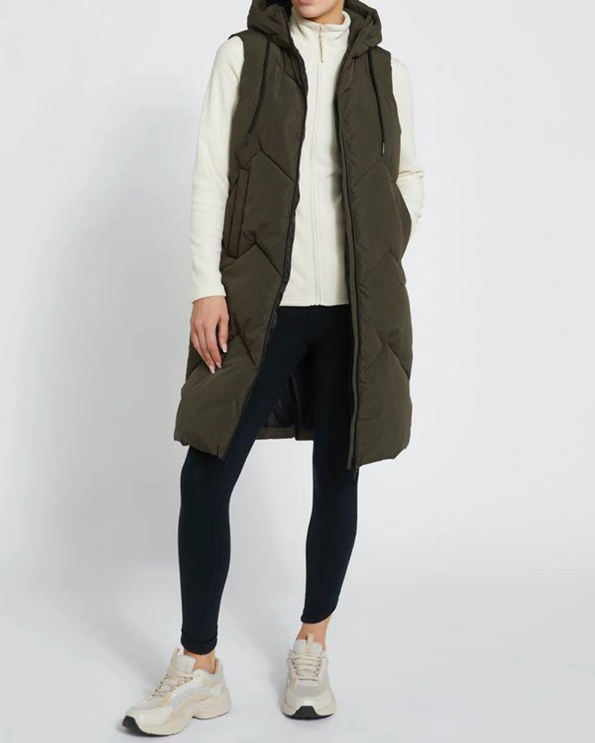 Long Chevron Gilet