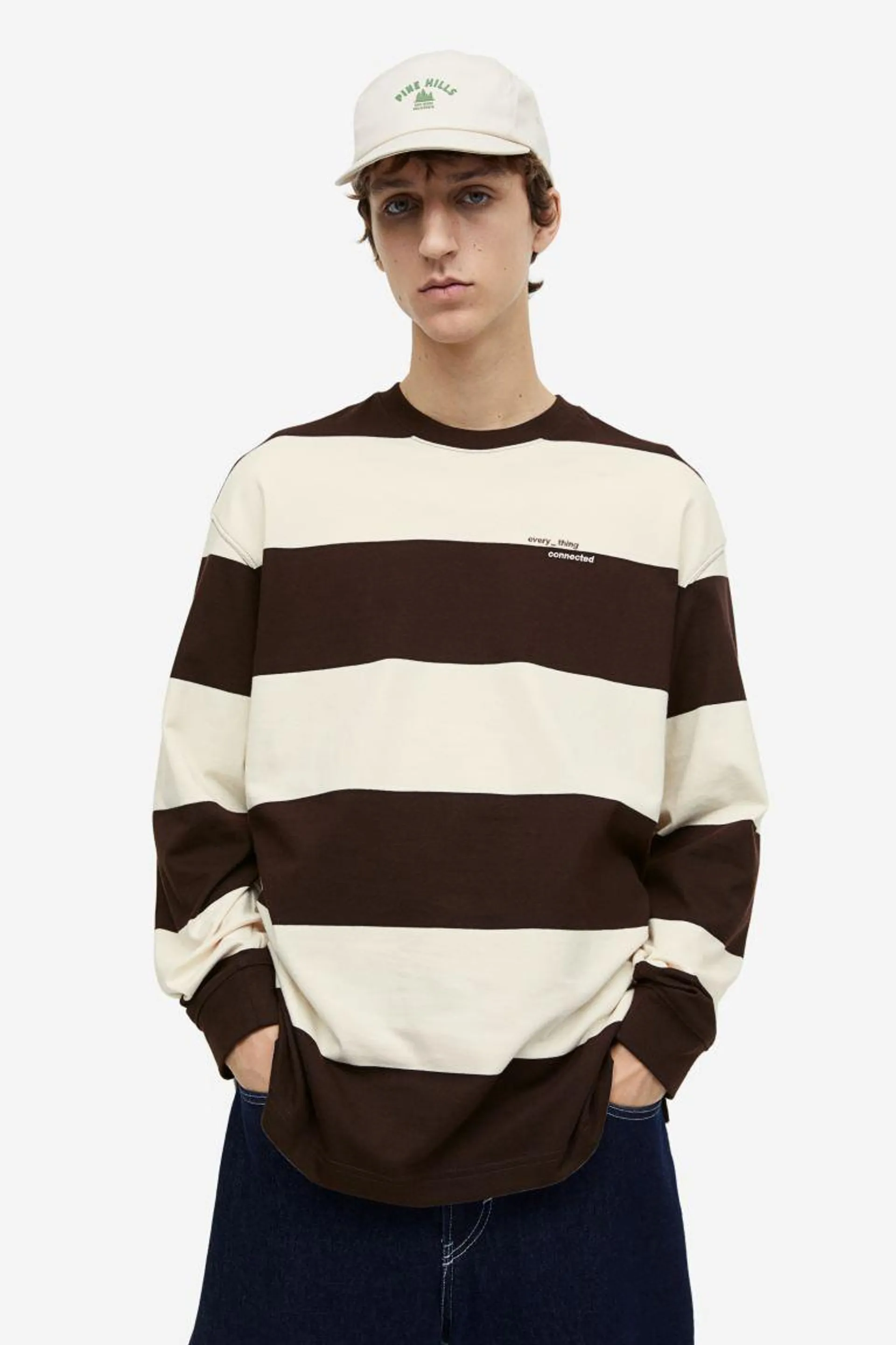 Loose Fit Jersey top