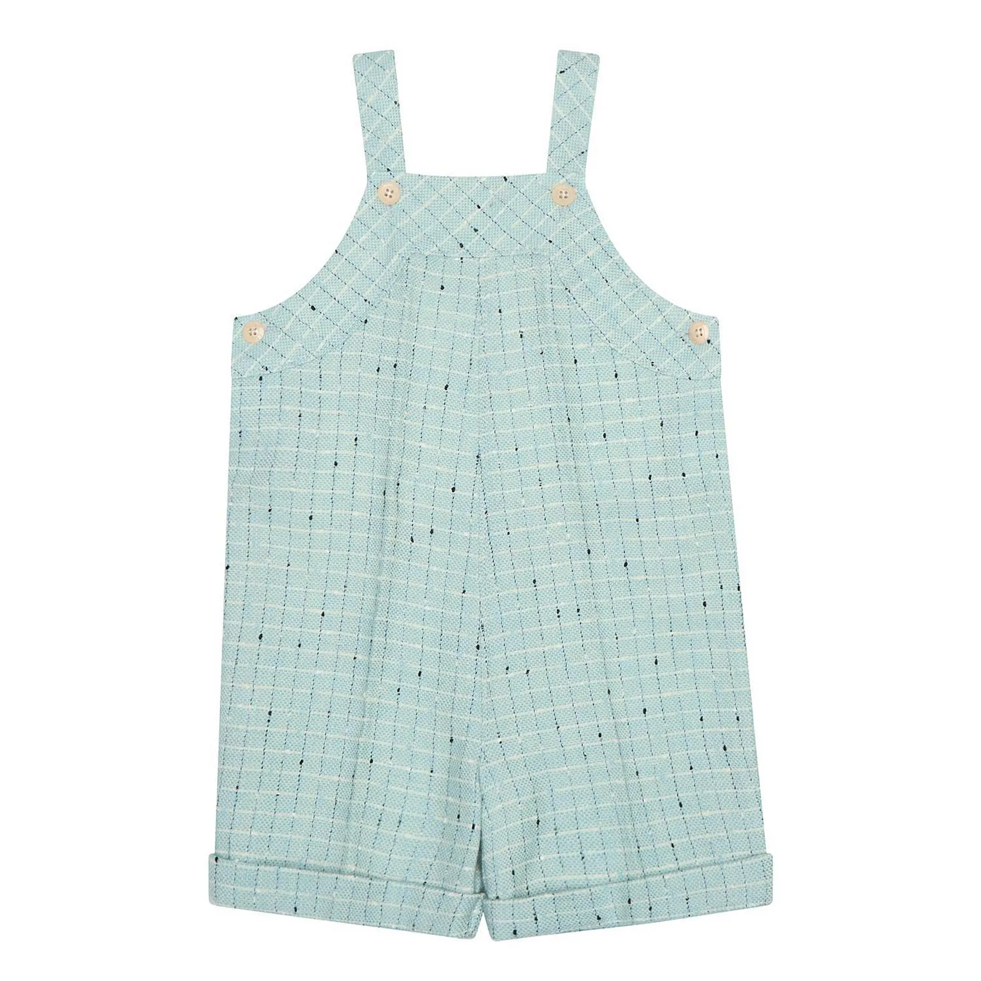 Tweed Sleeveless Romper