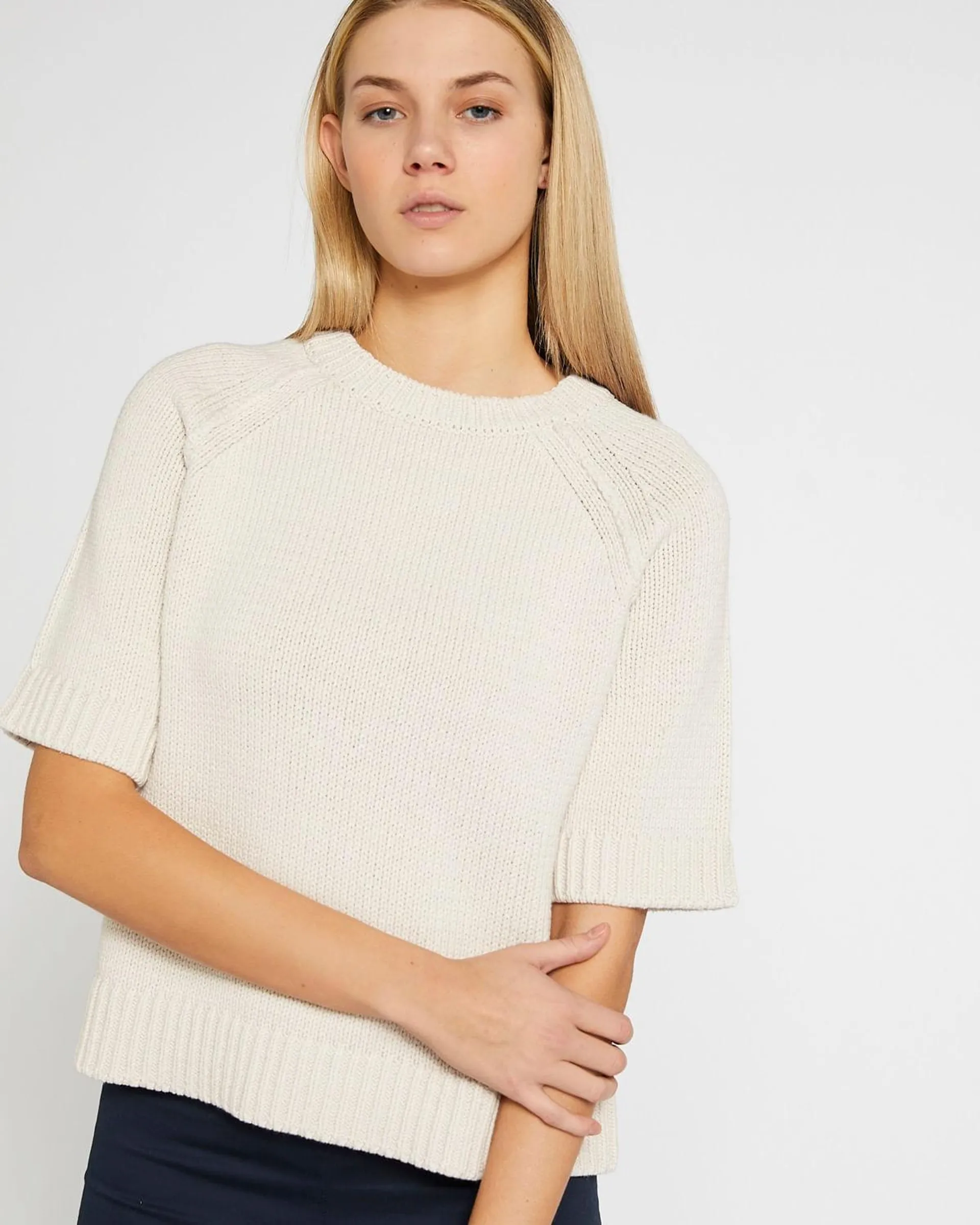 Carolyn Donnelly The Edit Short Sleeve Jumper