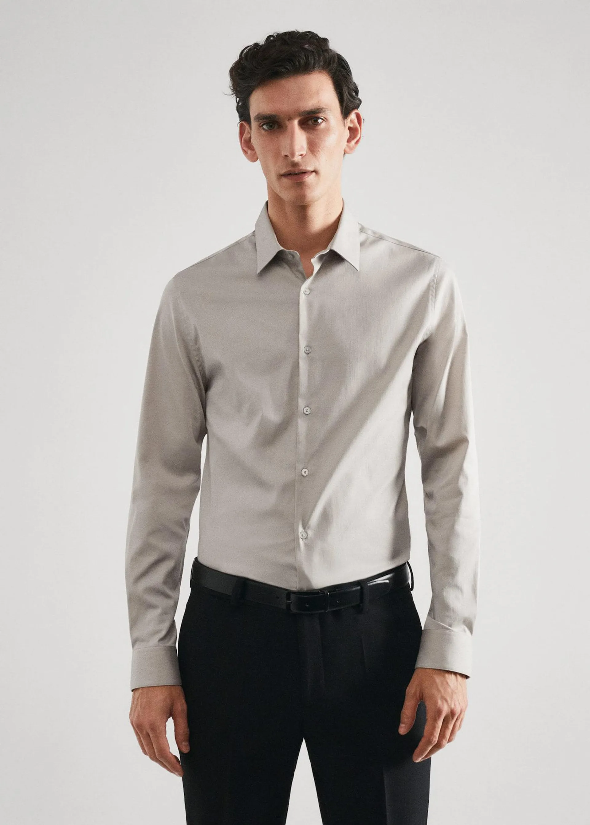 Super slim fit suit shirt