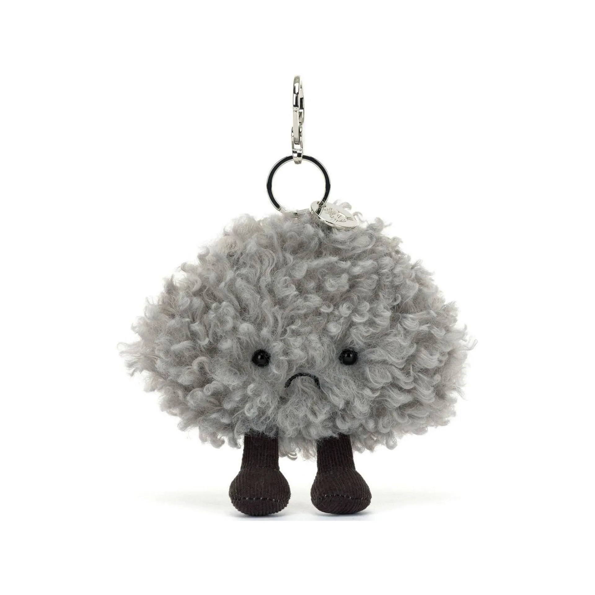 JELLYCAT Amuseables Storm Cloud Bag Charm 13cm