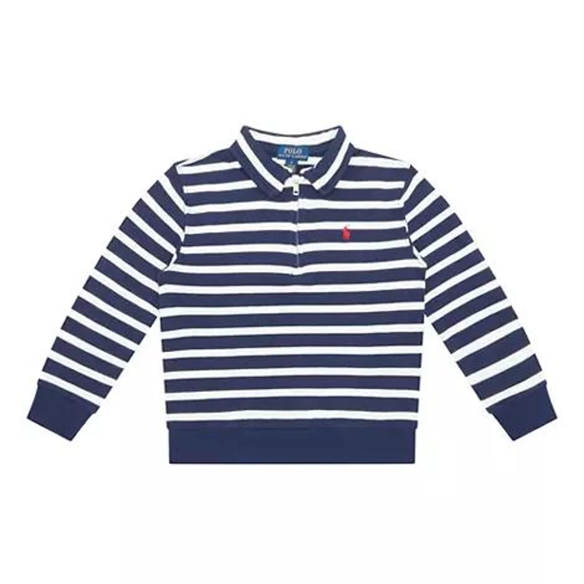 Striped Embroidered Logo Polo Shirt 4-6 Years