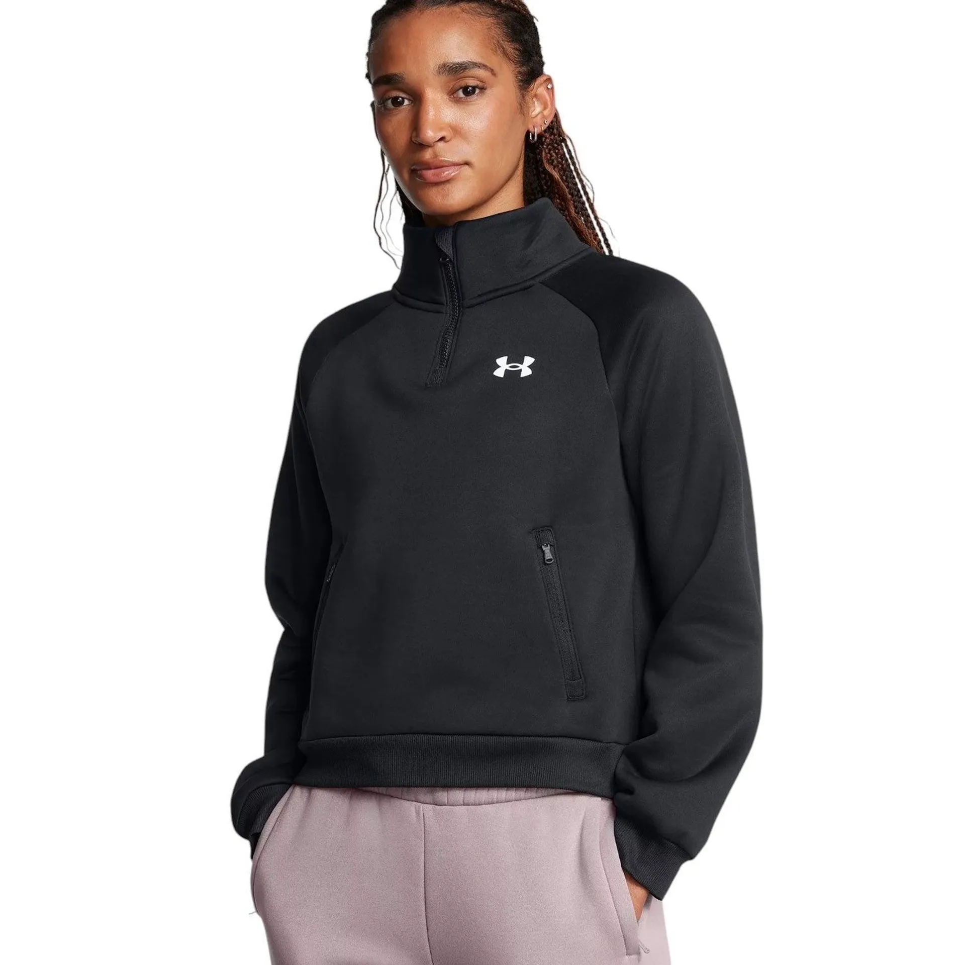 Under Armour Fleece Pro Womens Half Zip Top