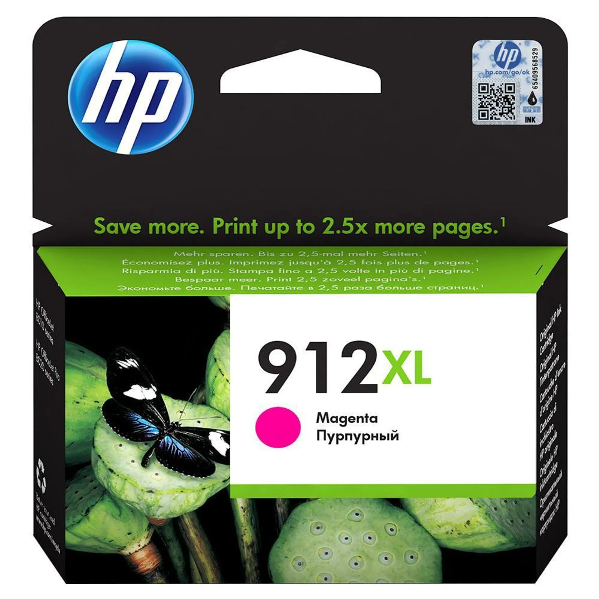 HP 912XL High Yield Original Ink Cartridge - Magenta | SHPP0187