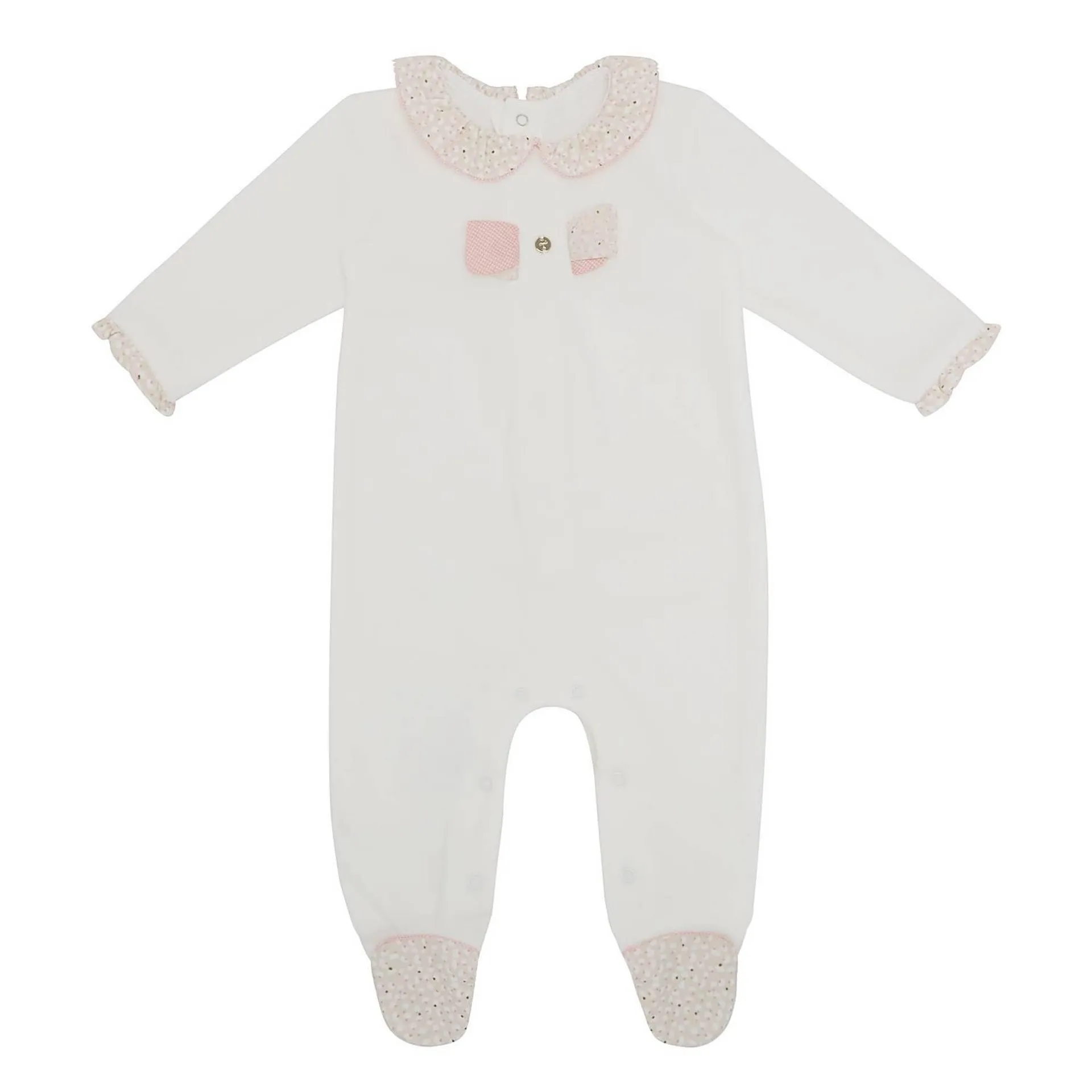 Bow Collar Onesie