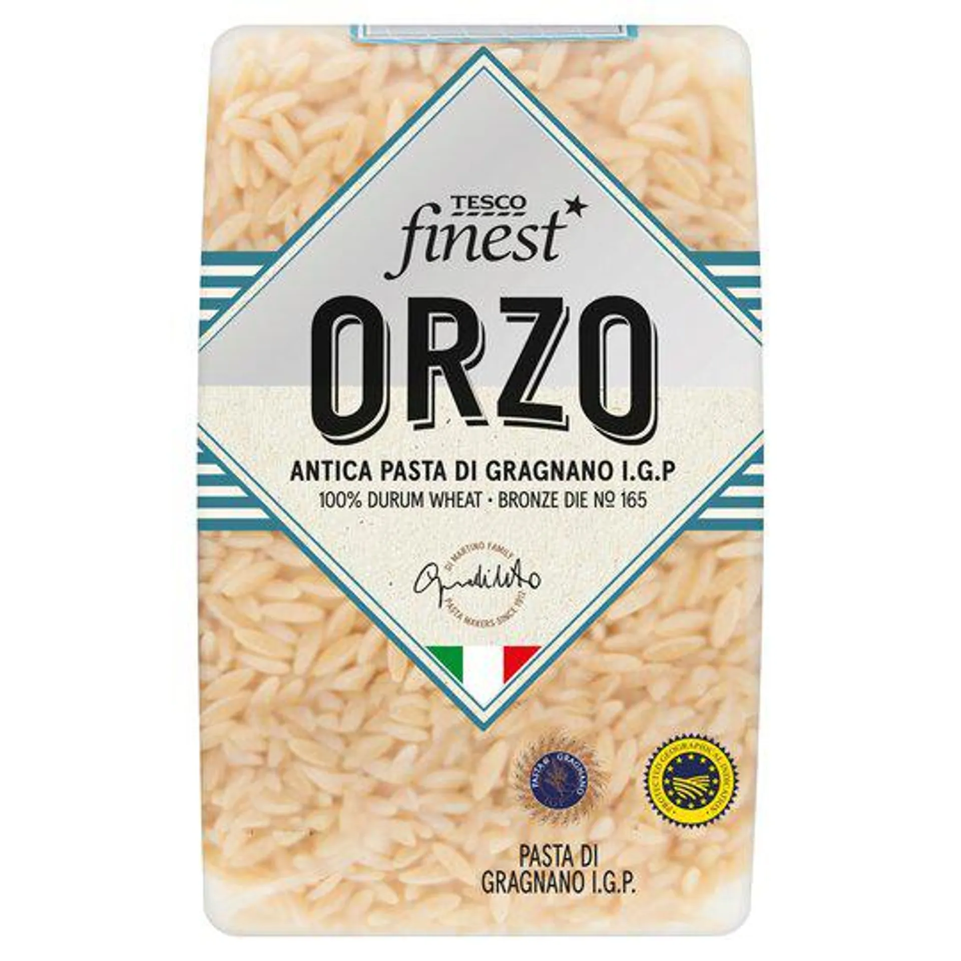 Tesco Finest Orzo Pasta 500G