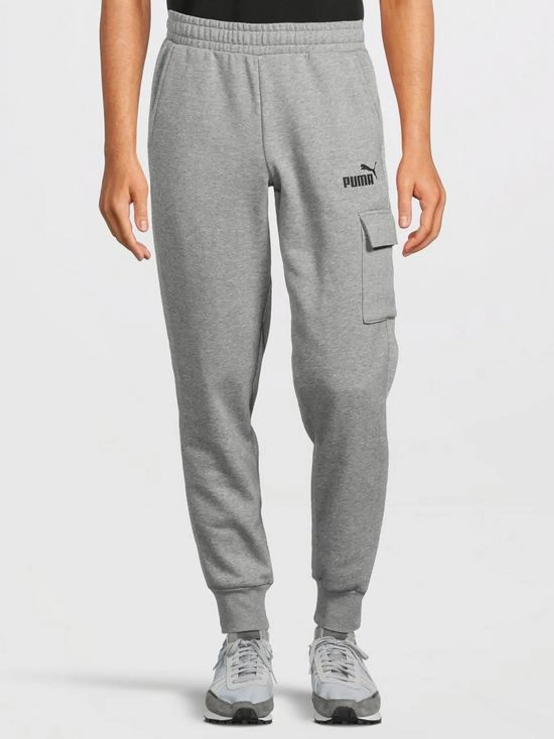 Mens Essentials Cargo Pants - Grey