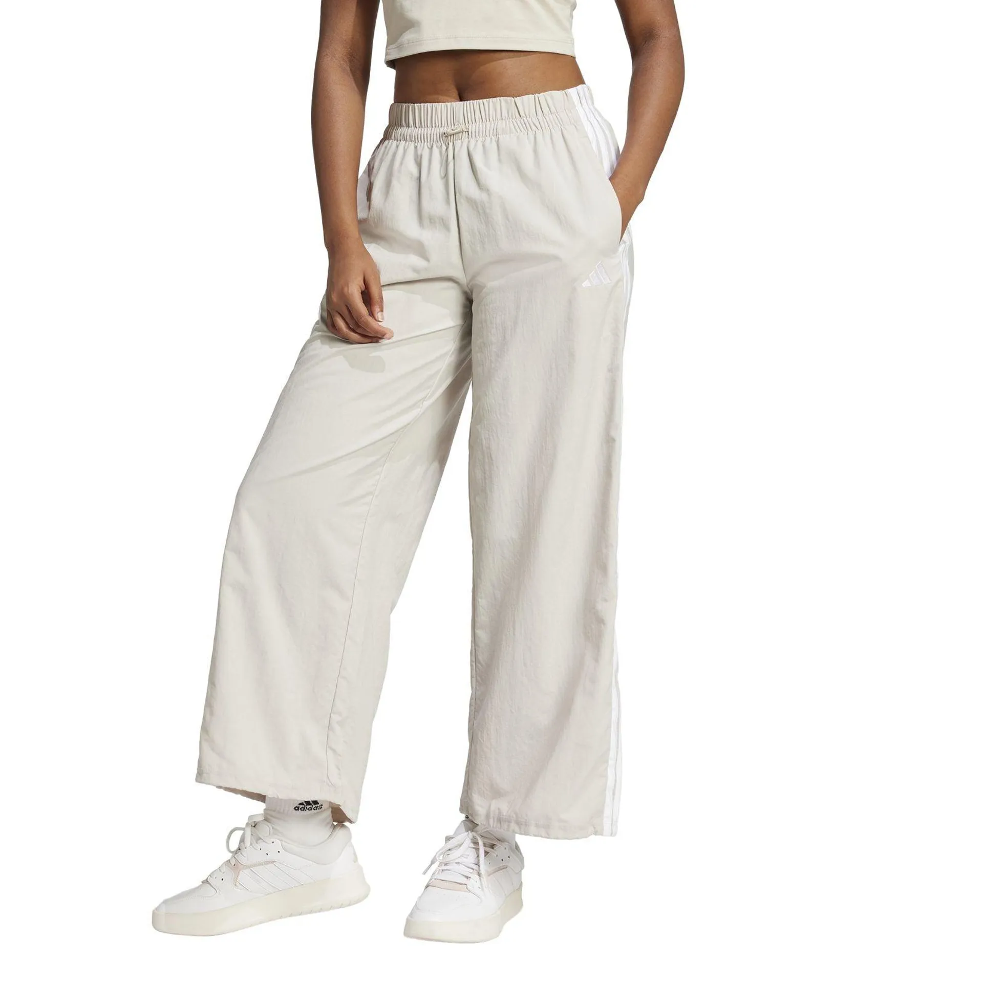 adidas Essentials 3-Stripes Lifestyle Woven Parachute Tracksuit Bottoms