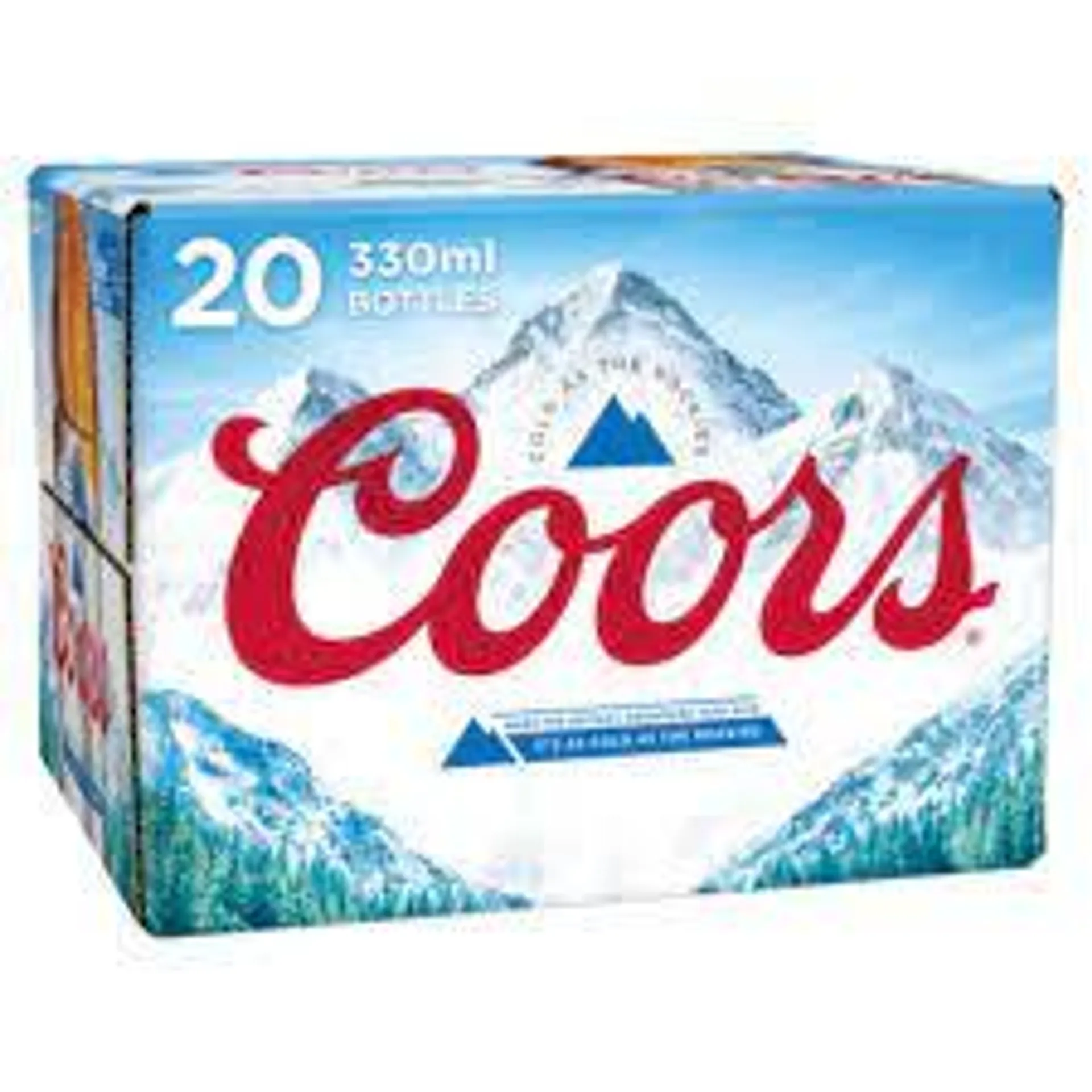 Coors 20 Pack Bottles 4%