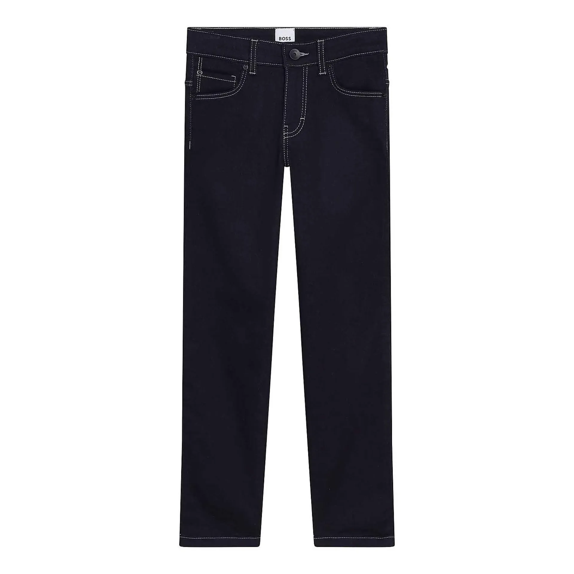 Straight Leg Dark Wash Jeans