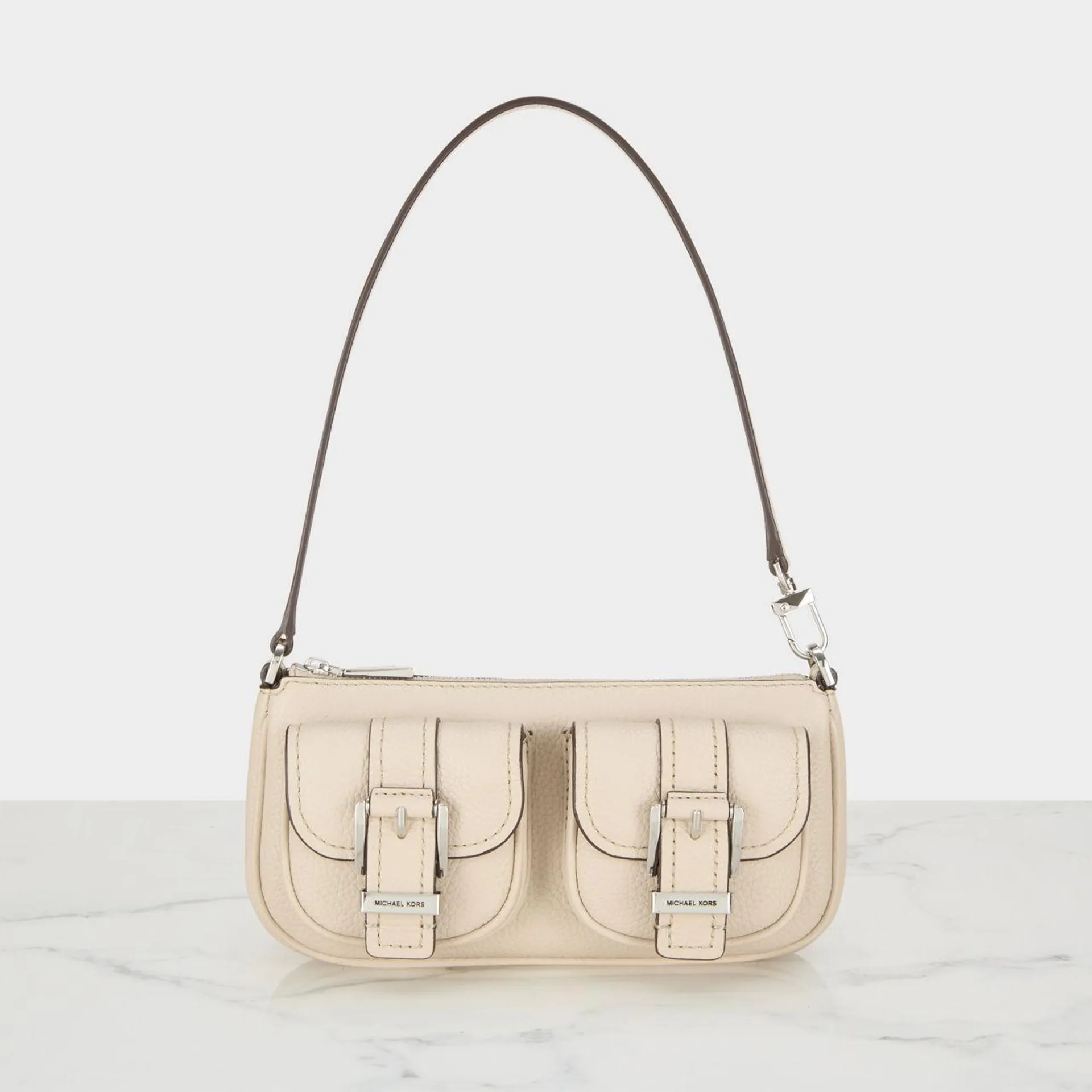 Zoe Leather Shoulder Bag