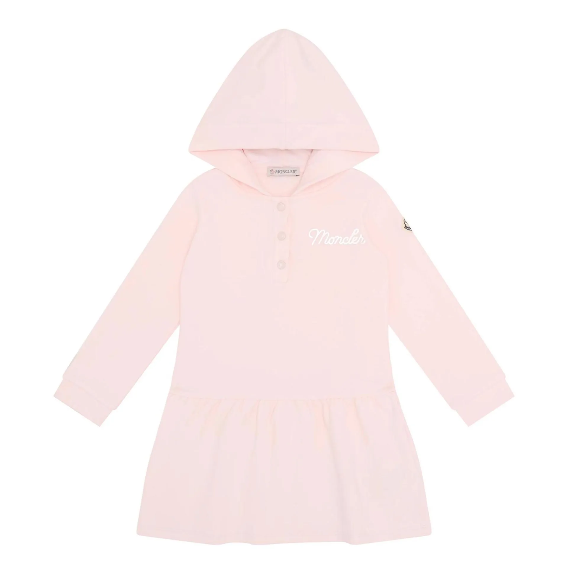 Classic Long-Sleeve Hooded Dress