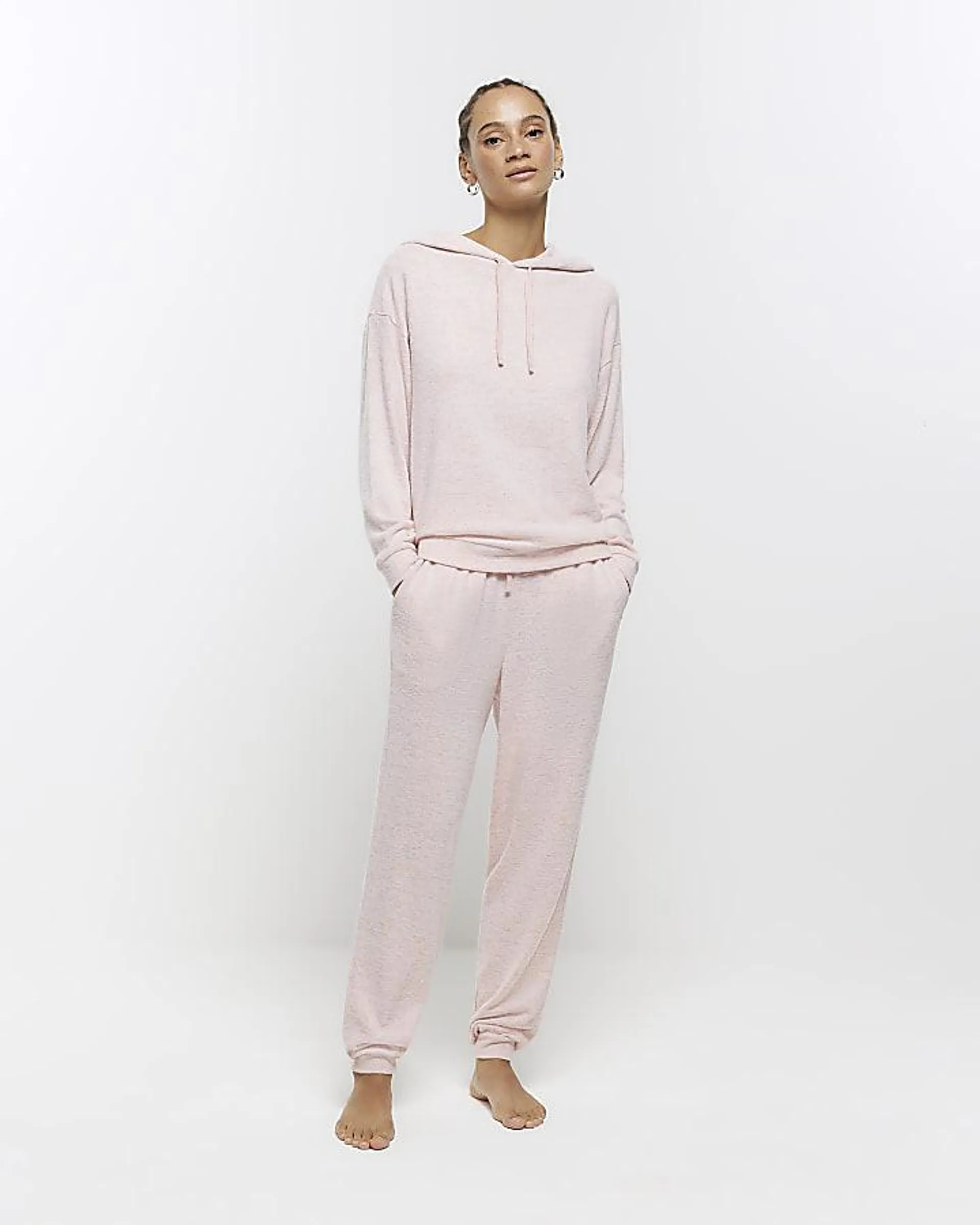 Pink lounge joggers