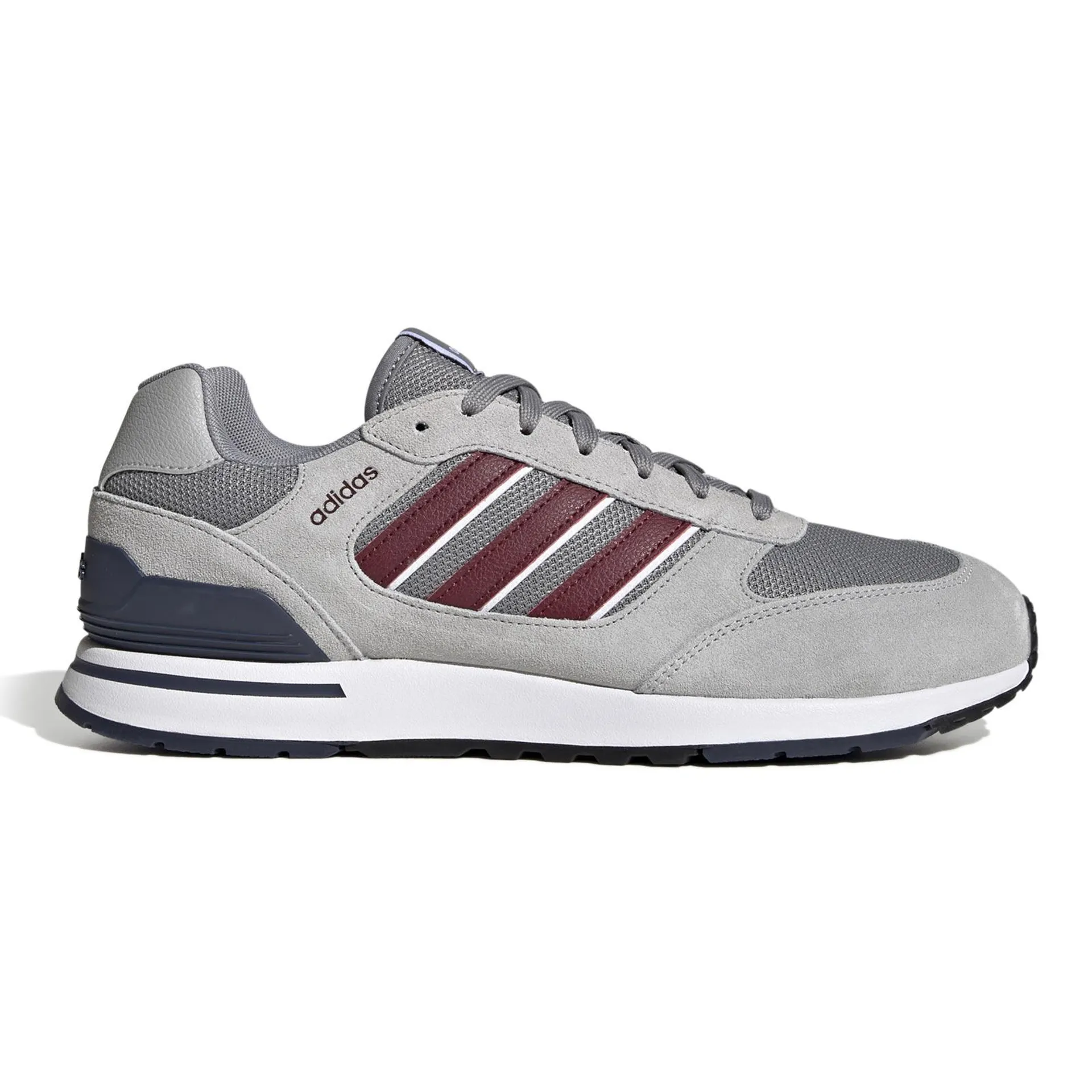 ADIDAS RUN 80S MENS GREY/RED, GREY