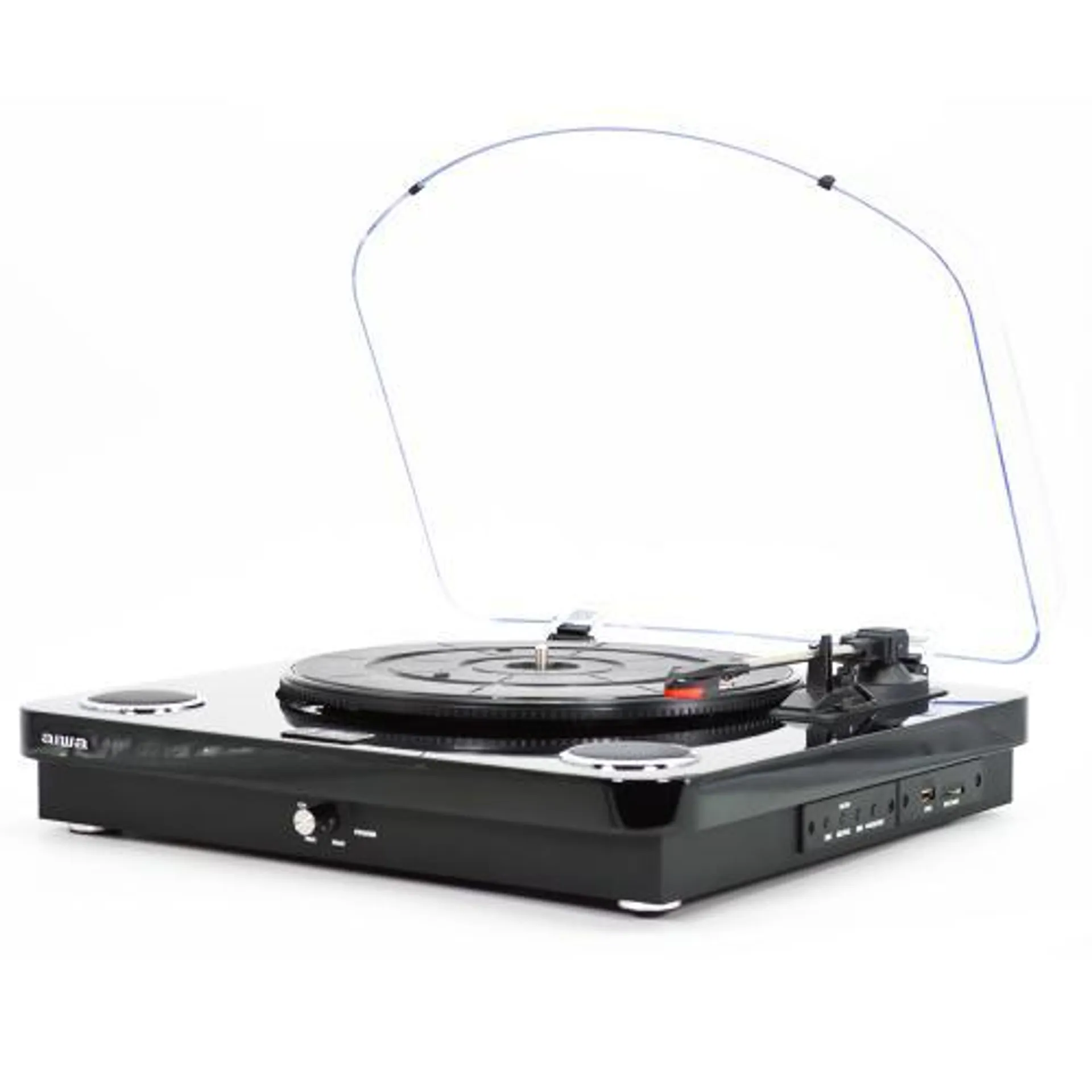 AIWA AIWA STEREO TURNTABLE WITH BUILT IN SPEAKERS
