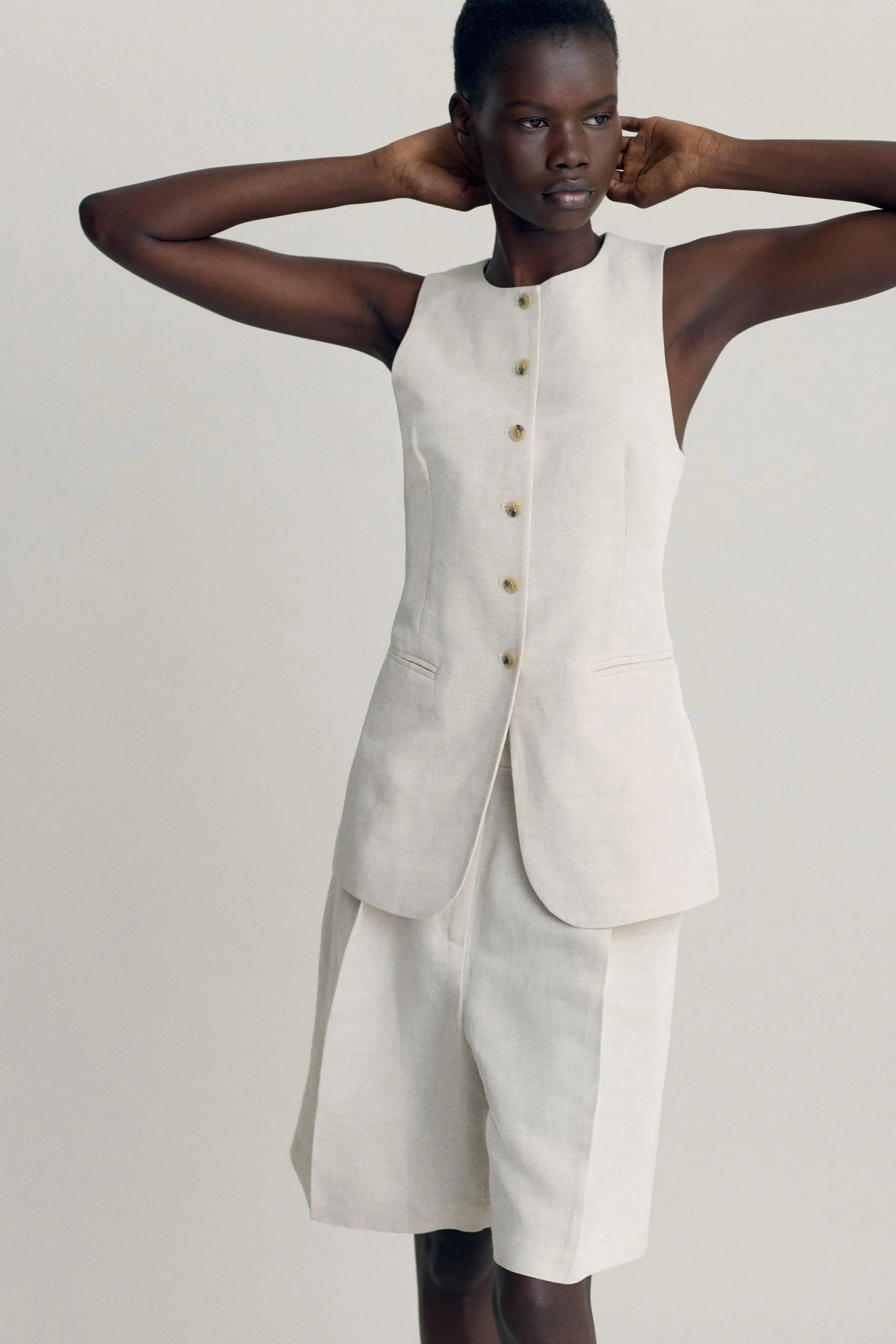 Long suit waistcoat