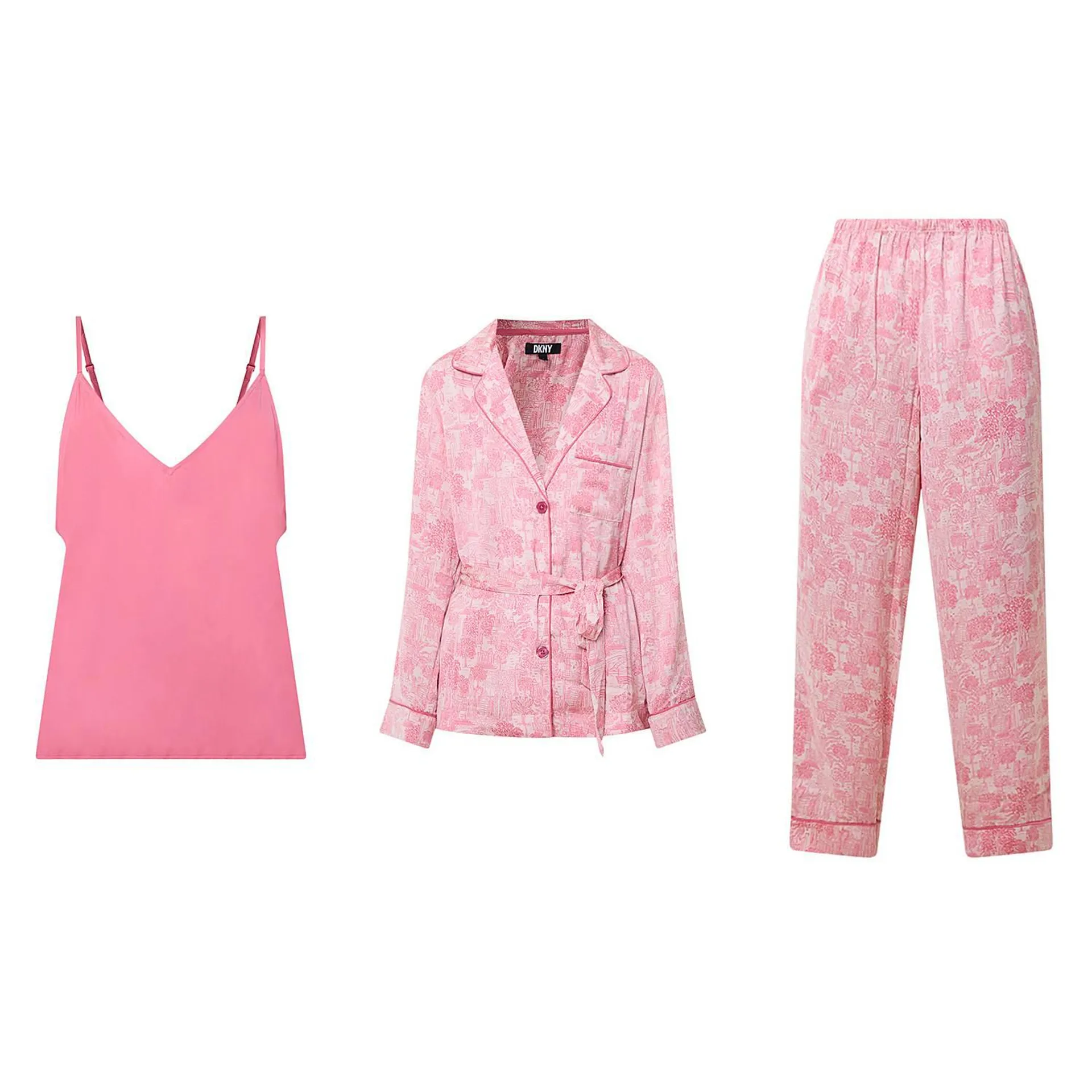 Three-Piece Floral Pyjama Set
