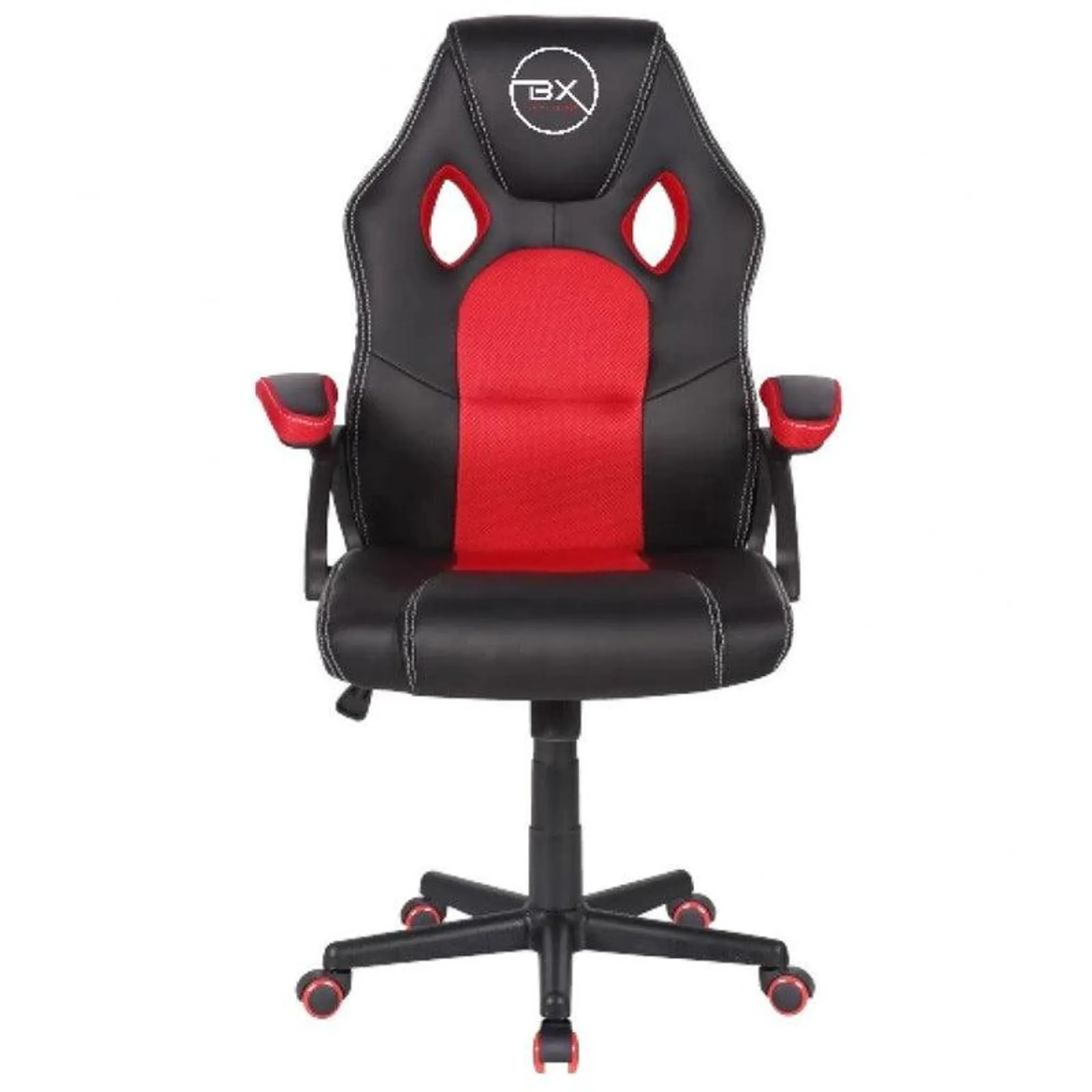 BX Gaming Chair - Black & Red | TEKGCV02R