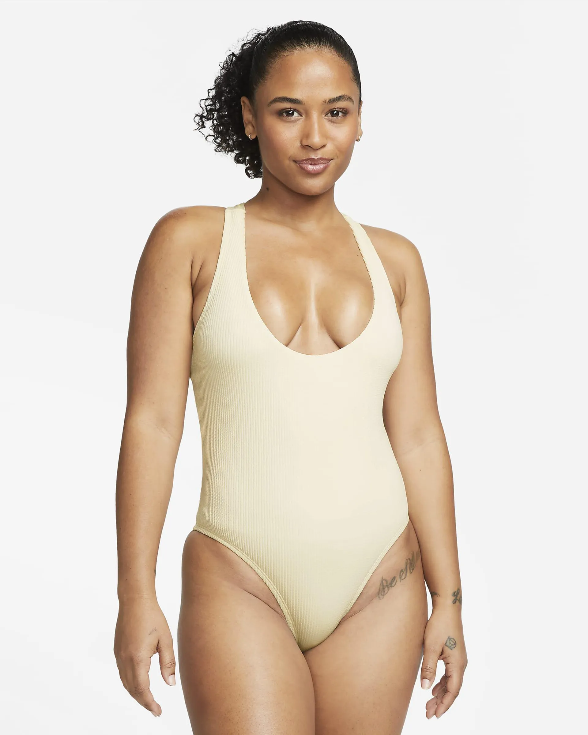 Women's Cross-Back One-Piece Swimsuit