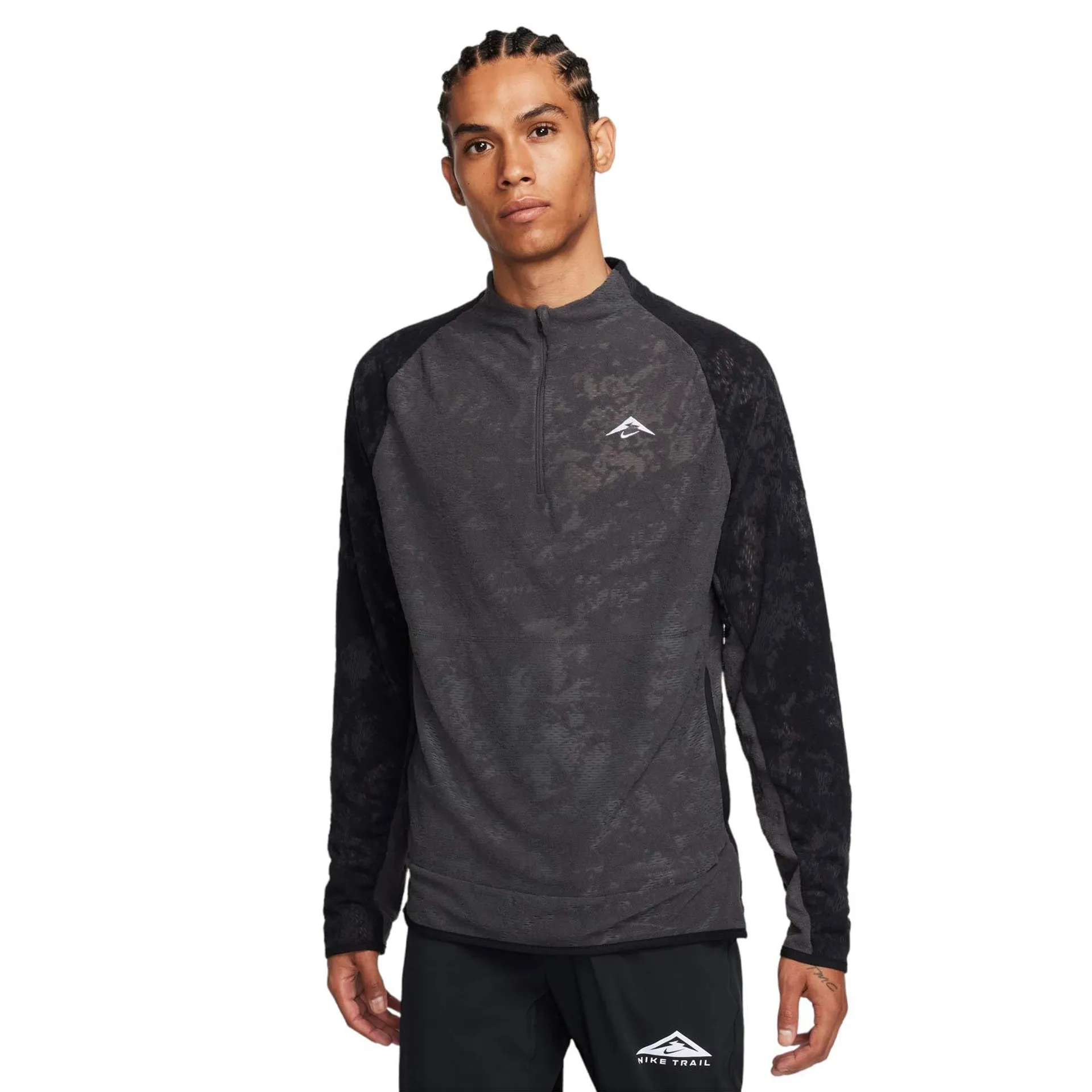 NIKE TRAIL MENS DRI-FIT HALF-ZIP RUNNING TOP