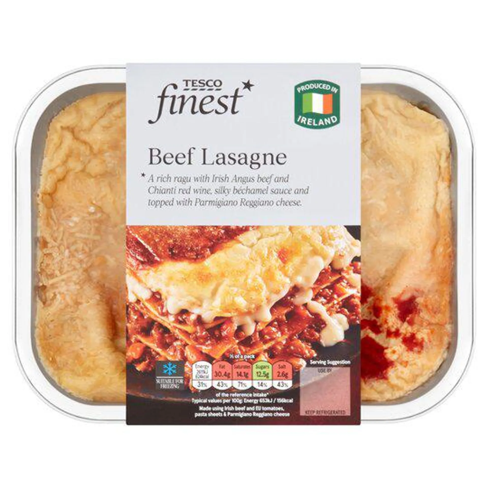 Tesco Finest Beef Lasagne 800G