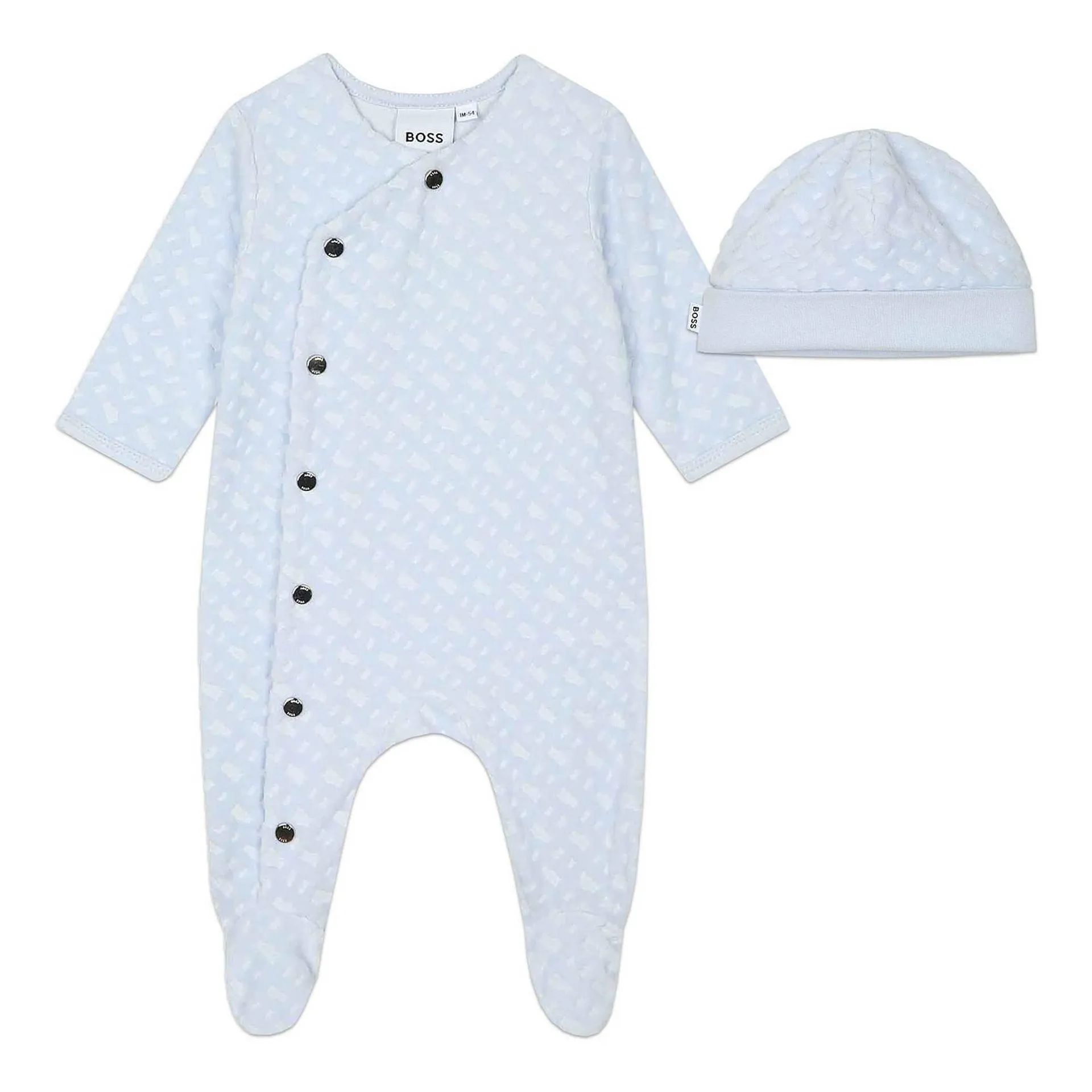 Two-Piece Romper & Hat Set