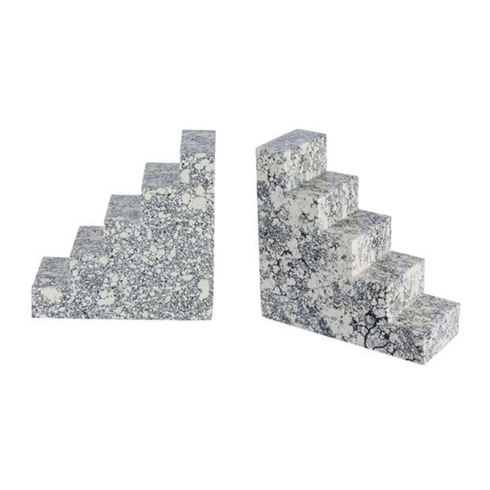 Mono Speckled Bookends