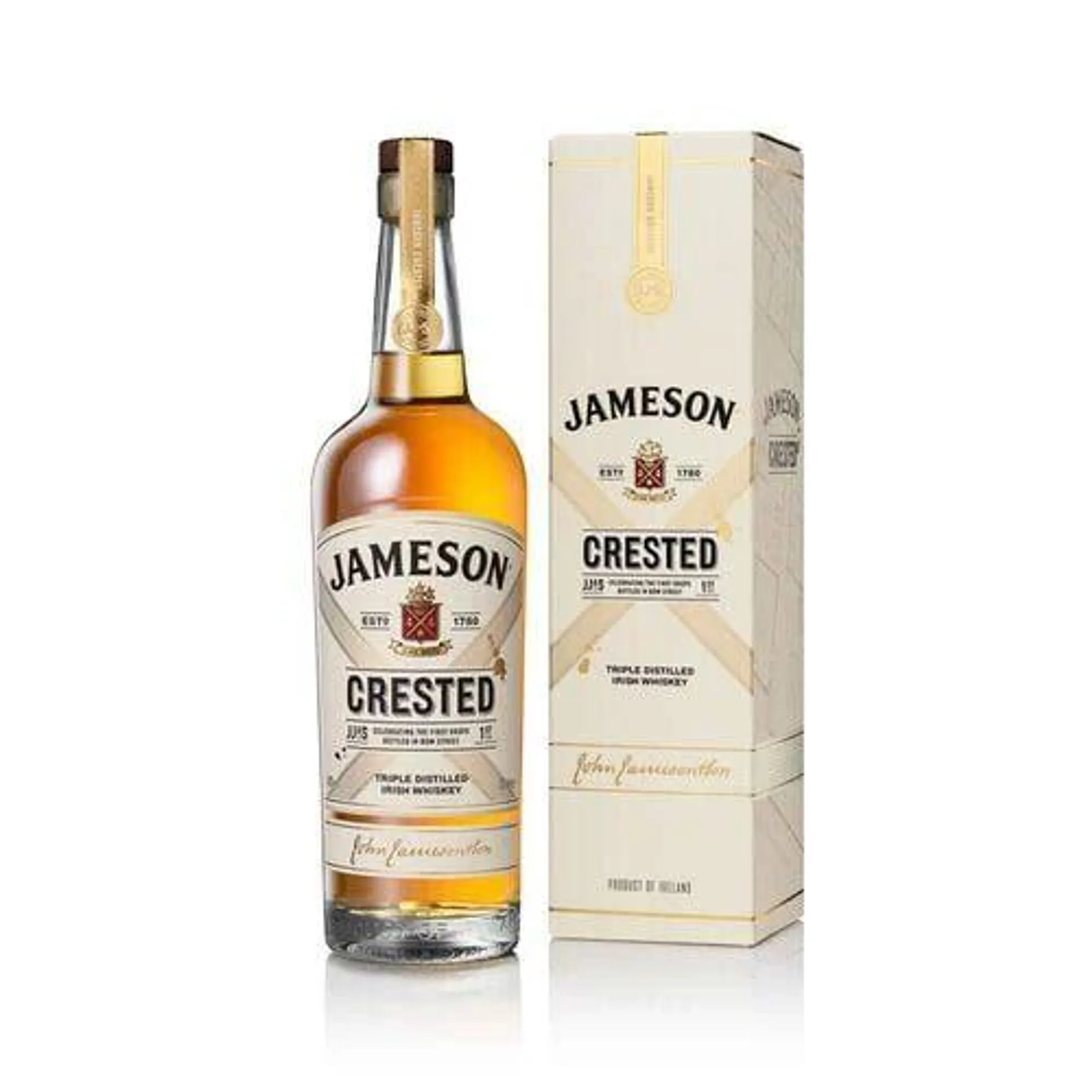 Crested Irish Whiskey 70cl