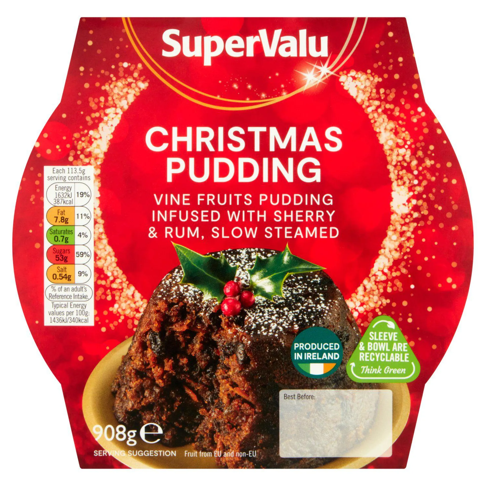 SuperValu Christmas Pudding
