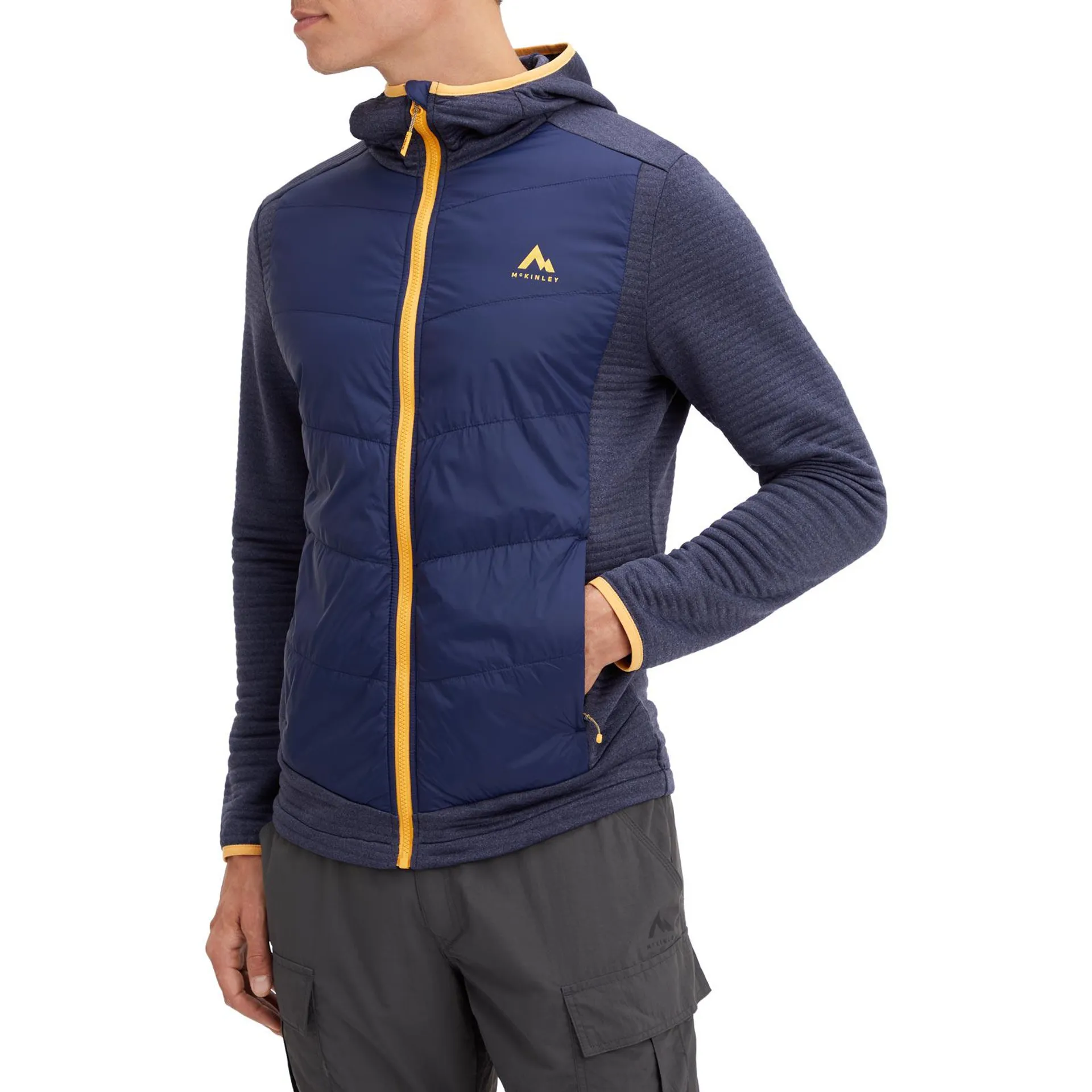 MCKINLEY HOLLU MENS HYBRID FULL-ZIP JACKET