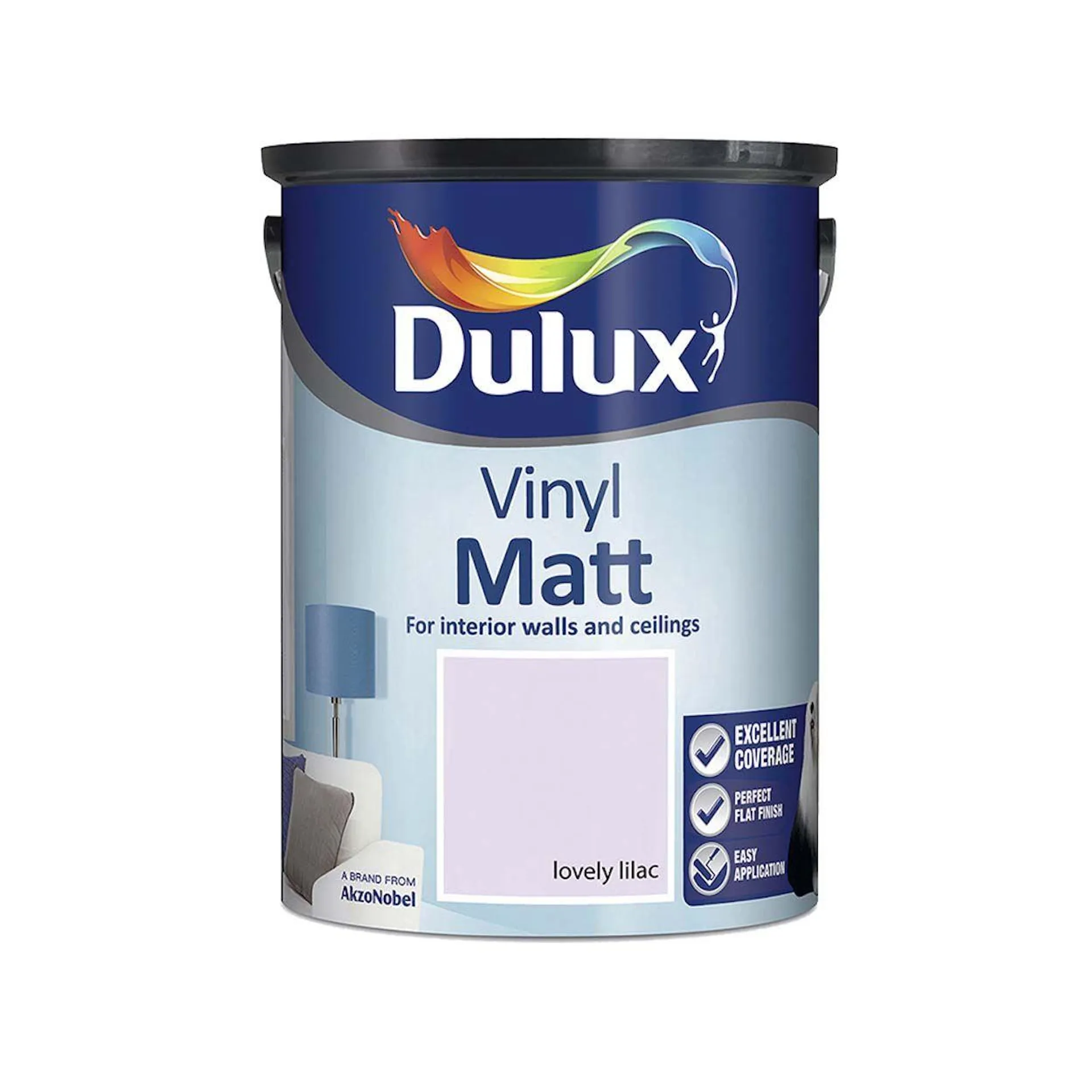 Dulux Vinyl Matt Lovely Lilac 5L