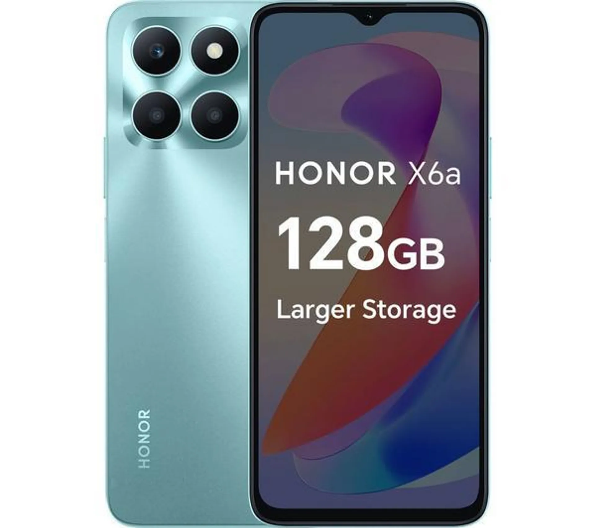 HONOR X6a - 128 GB, Cyan Lake