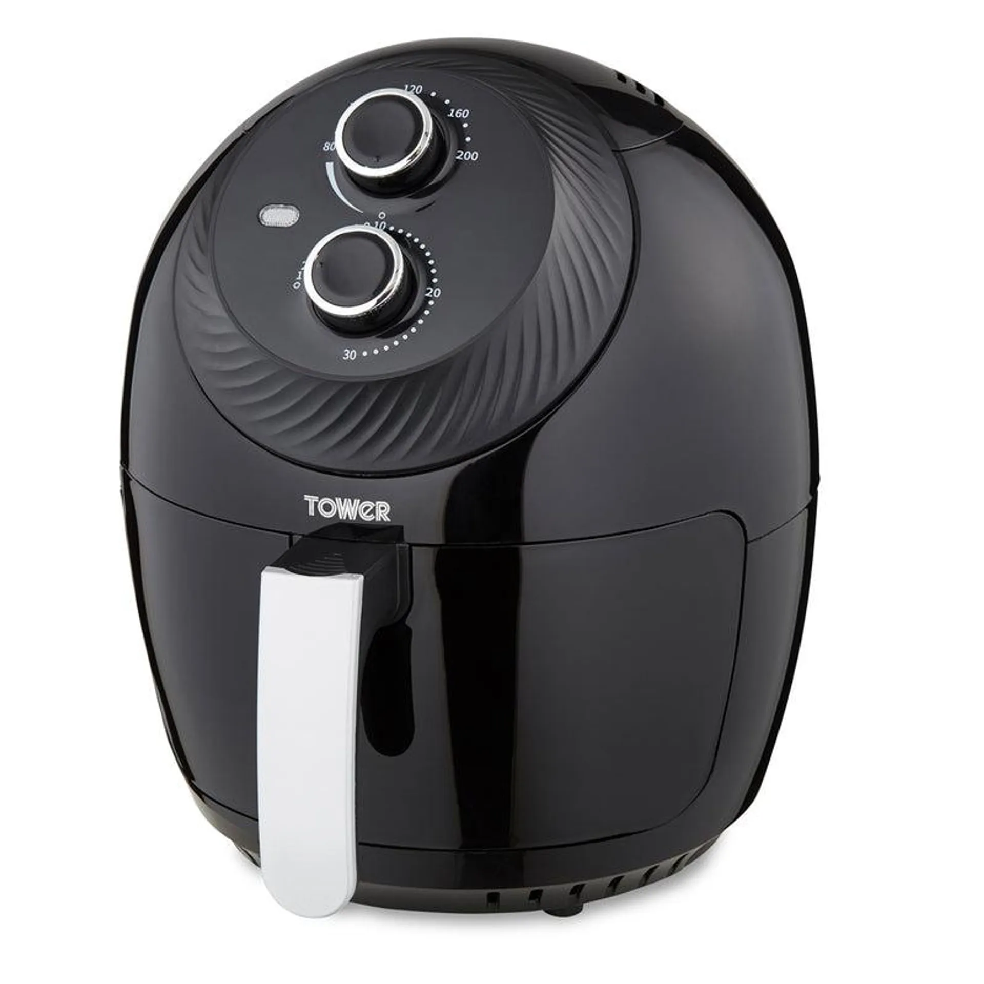 Tower Vortx 4L 1400W Manual Air Fryer - Black | T17082